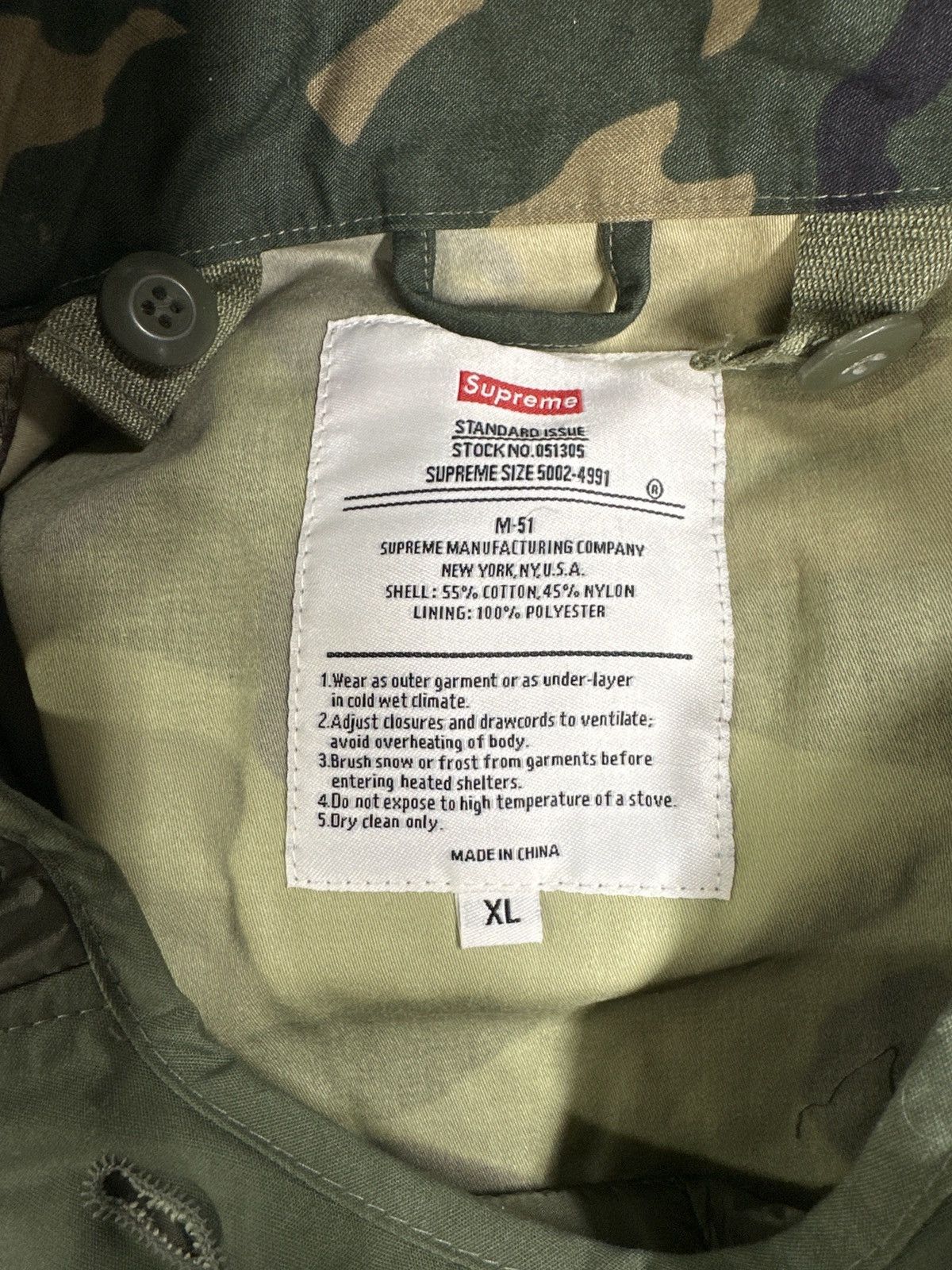 Supreme Supreme Mark Gonzales M51 Jacket XL Size US XL / EU 56 / 4 - 5 Thumbnail