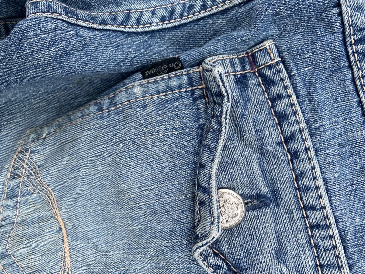 Japanese Brand On Board Distressed Jeans Made in Japan Size 30" / US 8 / IT 44 - 11 Thumbnail