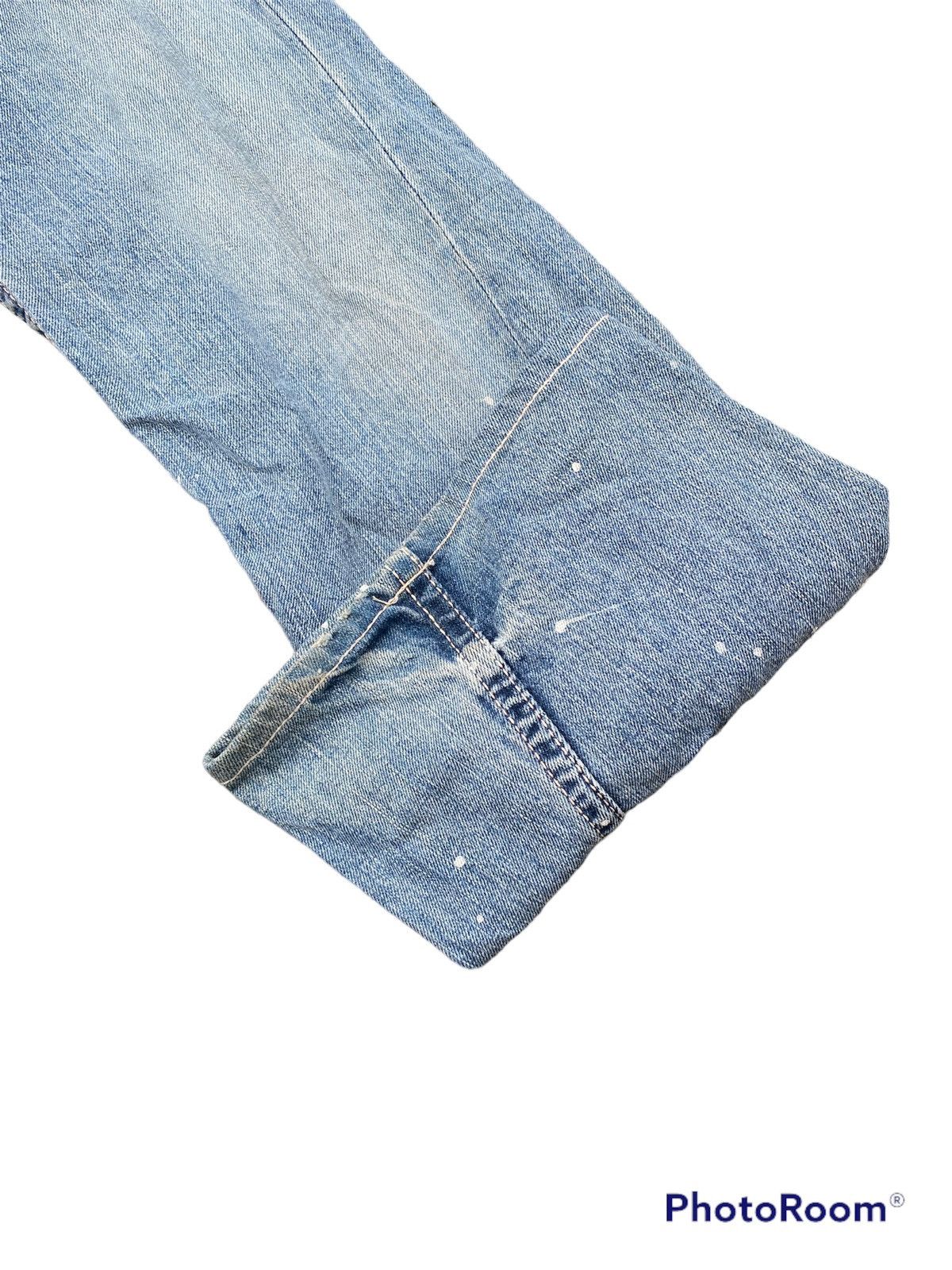 Japanese Brand On Board Distressed Jeans Made in Japan Size 30" / US 8 / IT 44 - 6 Thumbnail