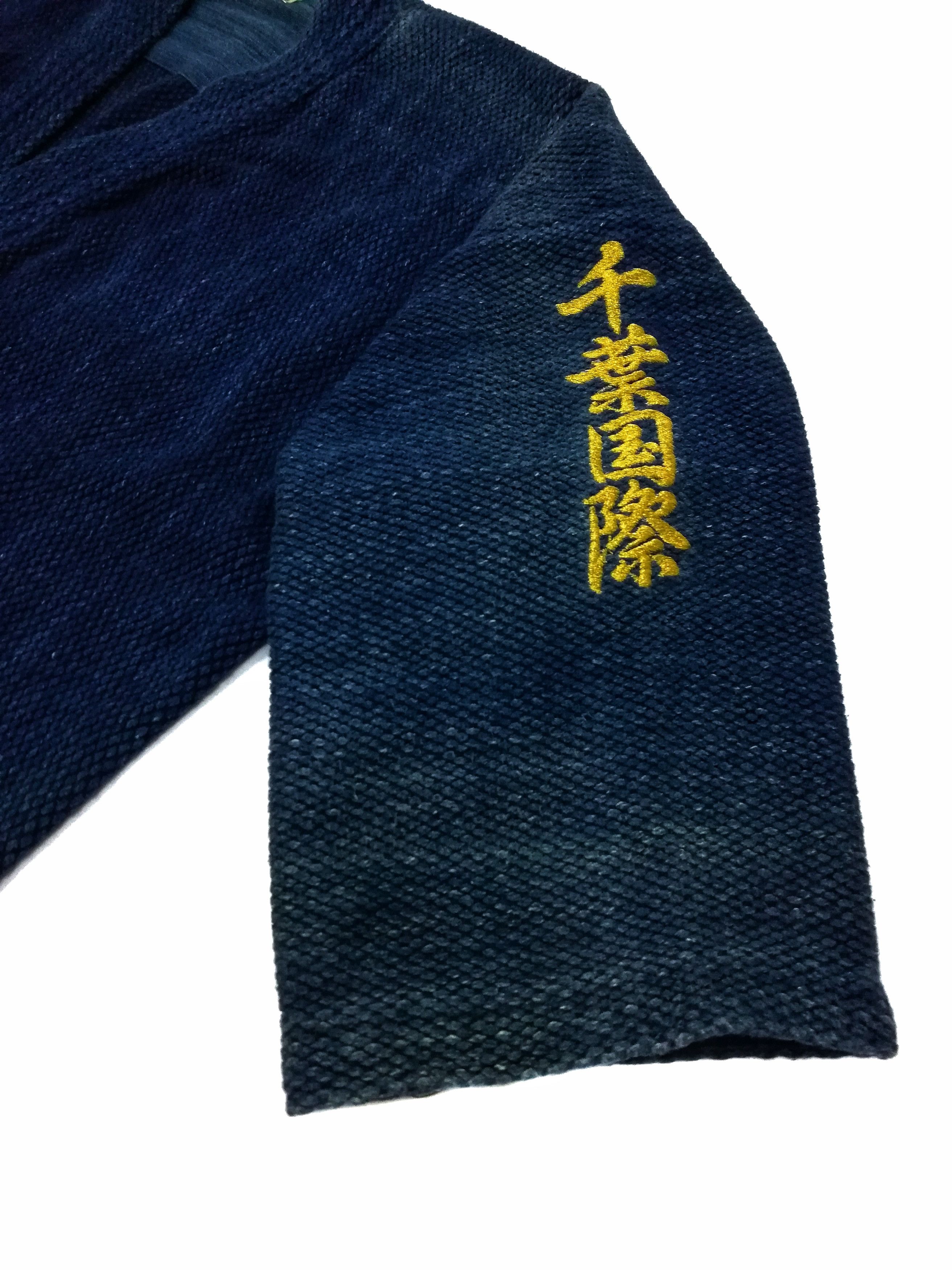 Art Comes First × Indigo × Japanese Brand 🔥Natural Indigo Cotton Noragi Kimono 🇯🇵 Sanjuro Jacket Size US M / EU 48-50 / 2 - 7 Thumbnail
