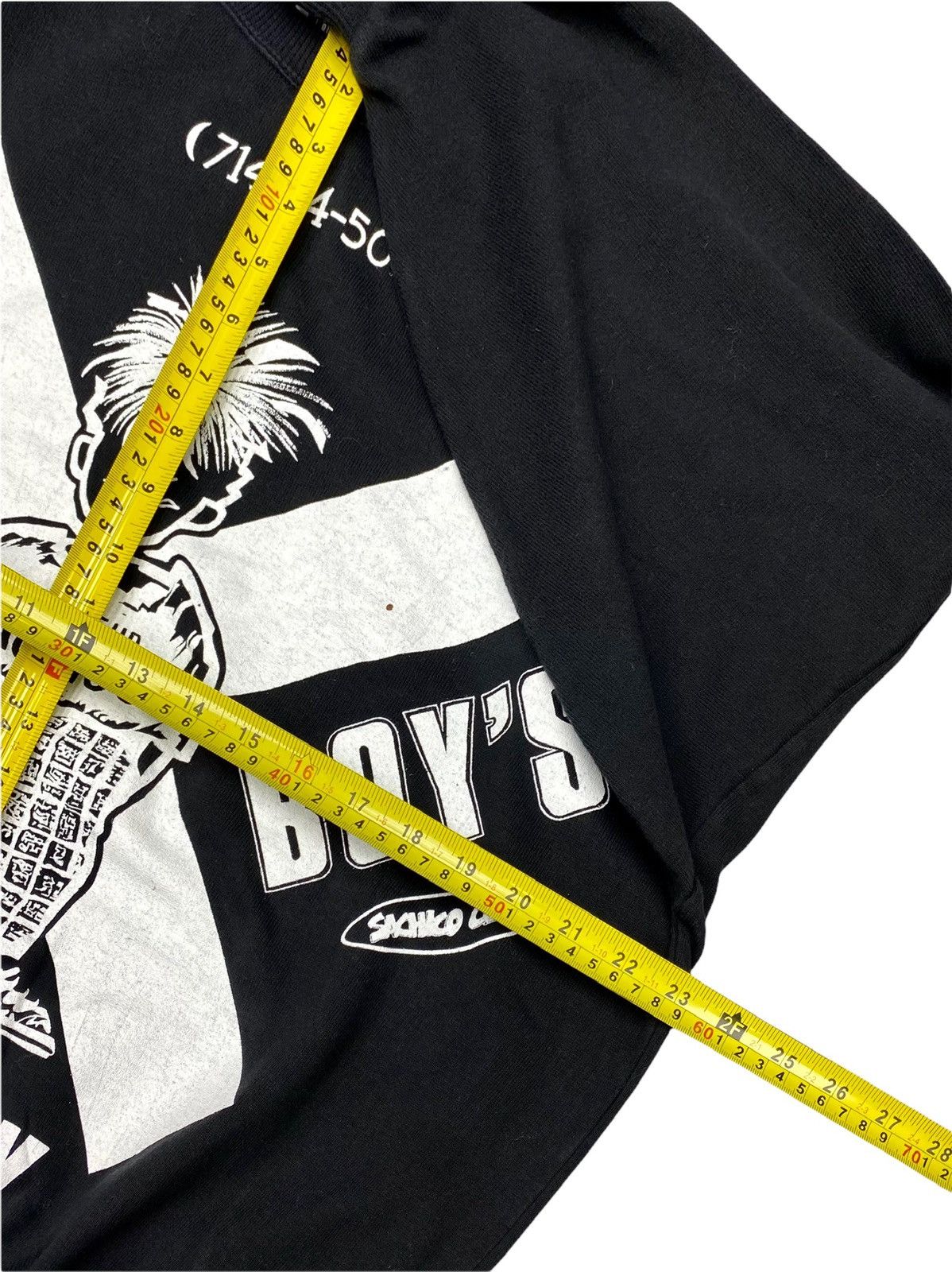 Japanese Brand SWEATSHIRT BAD BOY’S COMPANY WITH BIG SPELLOUT LOGO Size US M / EU 48-50 / 2 - 10 Thumbnail