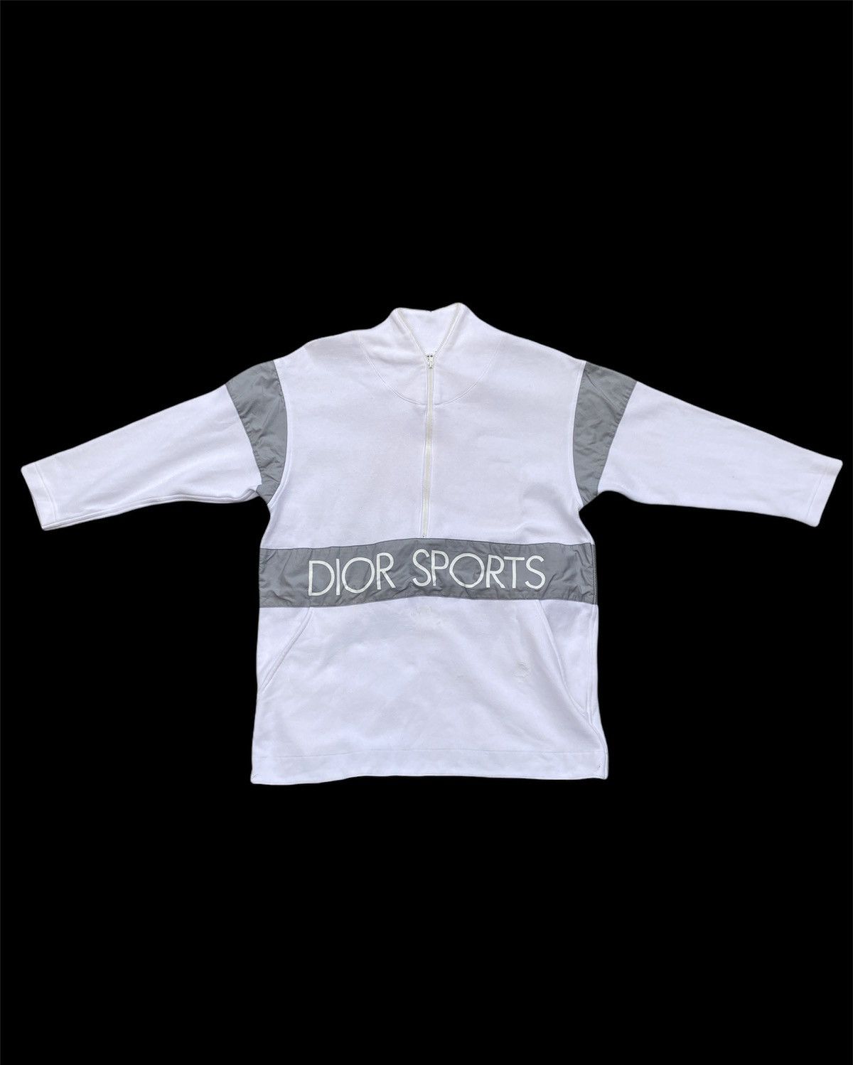 Vintage 1990s Christian Dior Sports Big Logo Sweatshirt