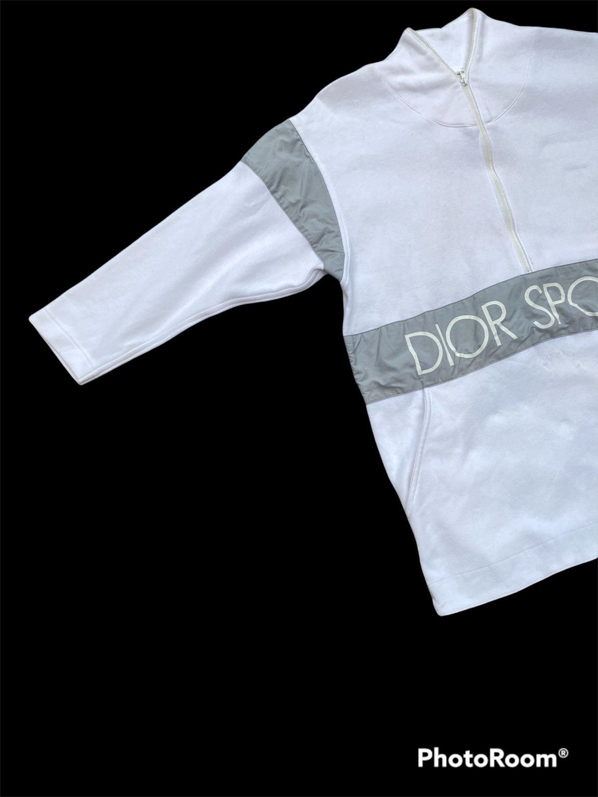 Vintage 1990s Christian Dior Sports Big Logo Sweatshirt