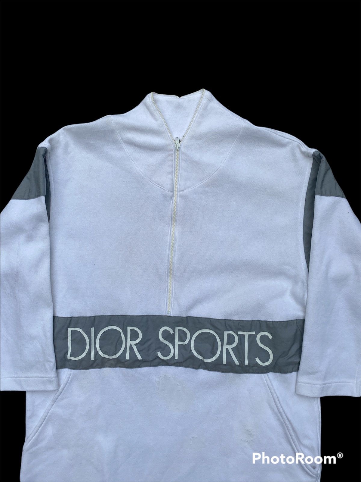 Vintage 1990s Christian Dior Sports Big Logo Sweatshirt