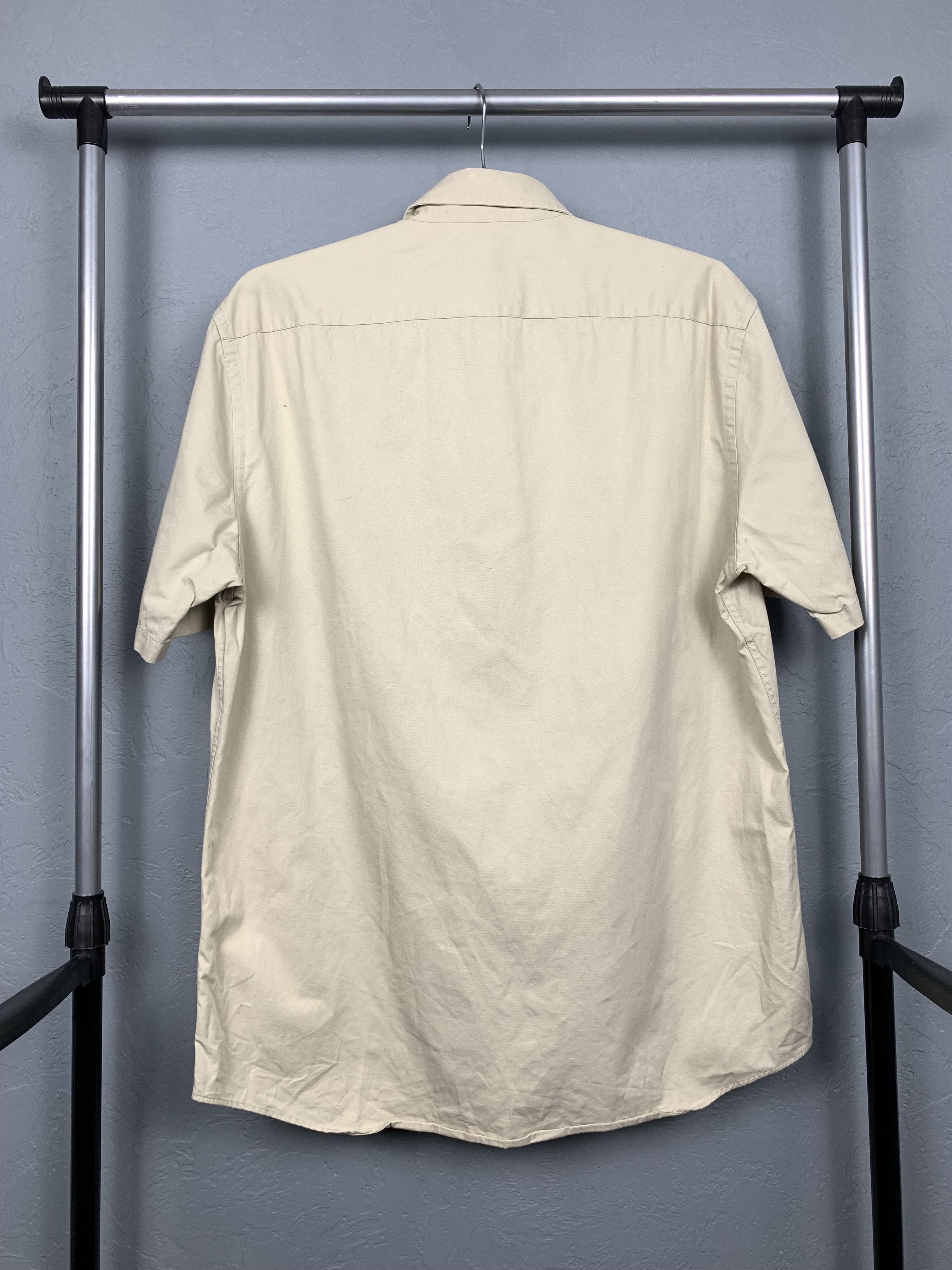 Yves Saint Laurent Yves Saint Laurent YSL Mens Short Sleeve Shirt Size US L / EU 52-54 / 3 - 6 Thumbnail