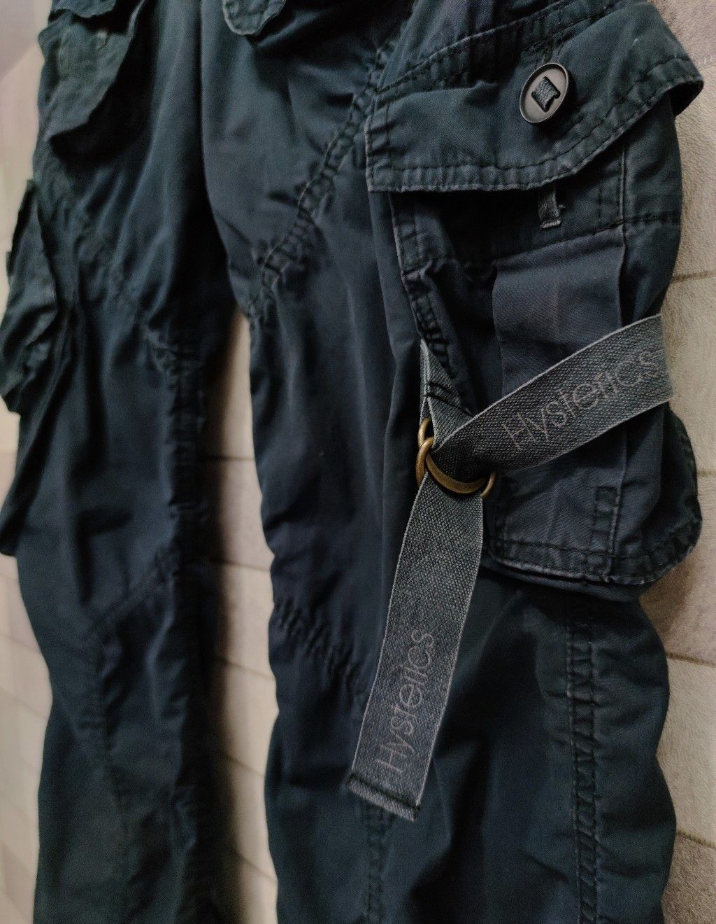 Hysteric Glamour HYSTERICS GLAMOUR Bondage Tactical Cargo Pants XS Size US 28 / EU 44 - 2 Thumbnail