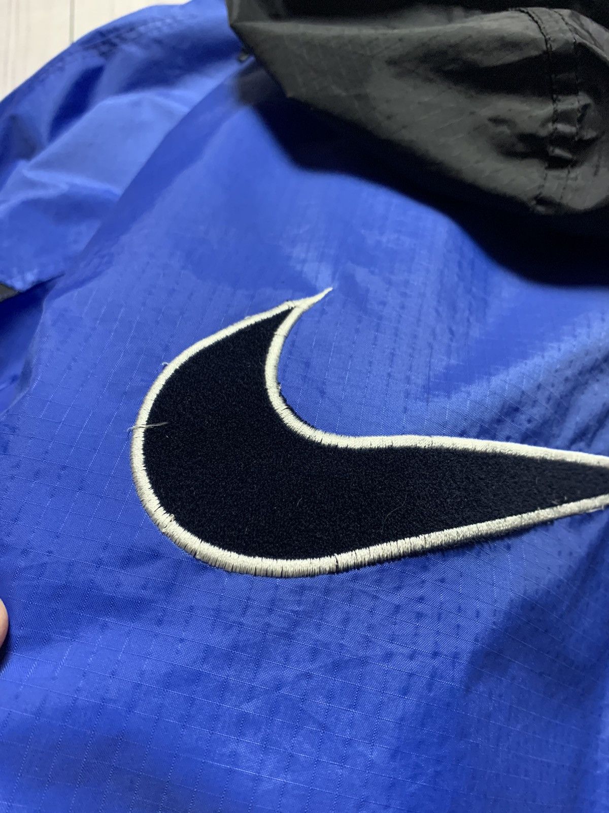 Nike × Vintage Vintage Nike jacket big logo swoosh size XL Size US XL / EU 56 / 4 - 12 Thumbnail