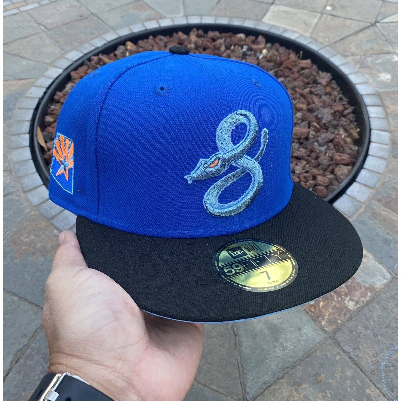 New Era 59Fifty Arizona Diamondbacks Serpientes MLB Club Fitted Hat Size 7  3/8