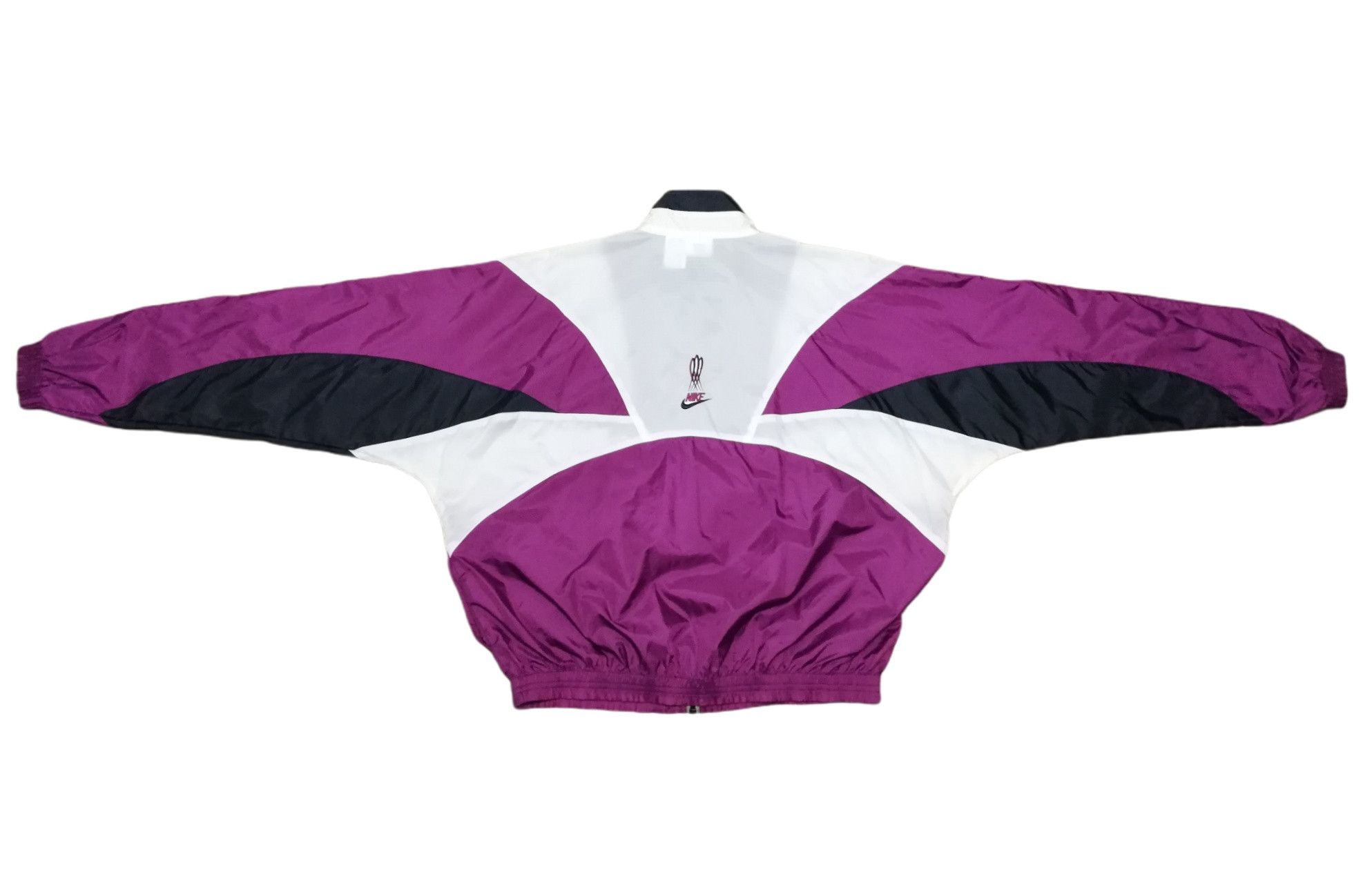 Nike 🔥90's Nike Swoosh Small Logo Colorblock Windbreaker Jacket Size US M / EU 48-50 / 2 - 11 Thumbnail