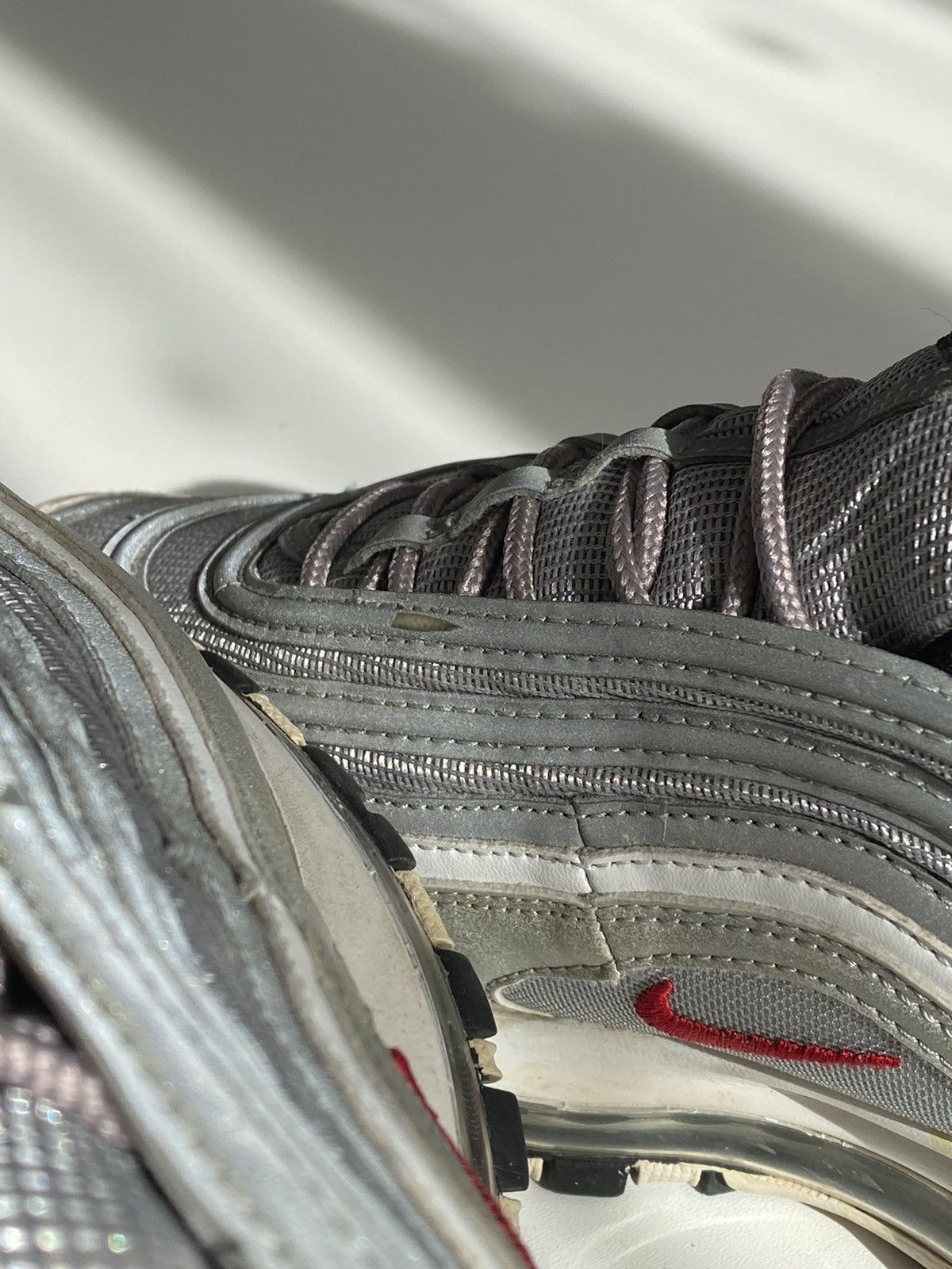 Nike Nike Air Max 97 Silver Bullet Size US 7.5 / EU 40-41 - 14 Thumbnail