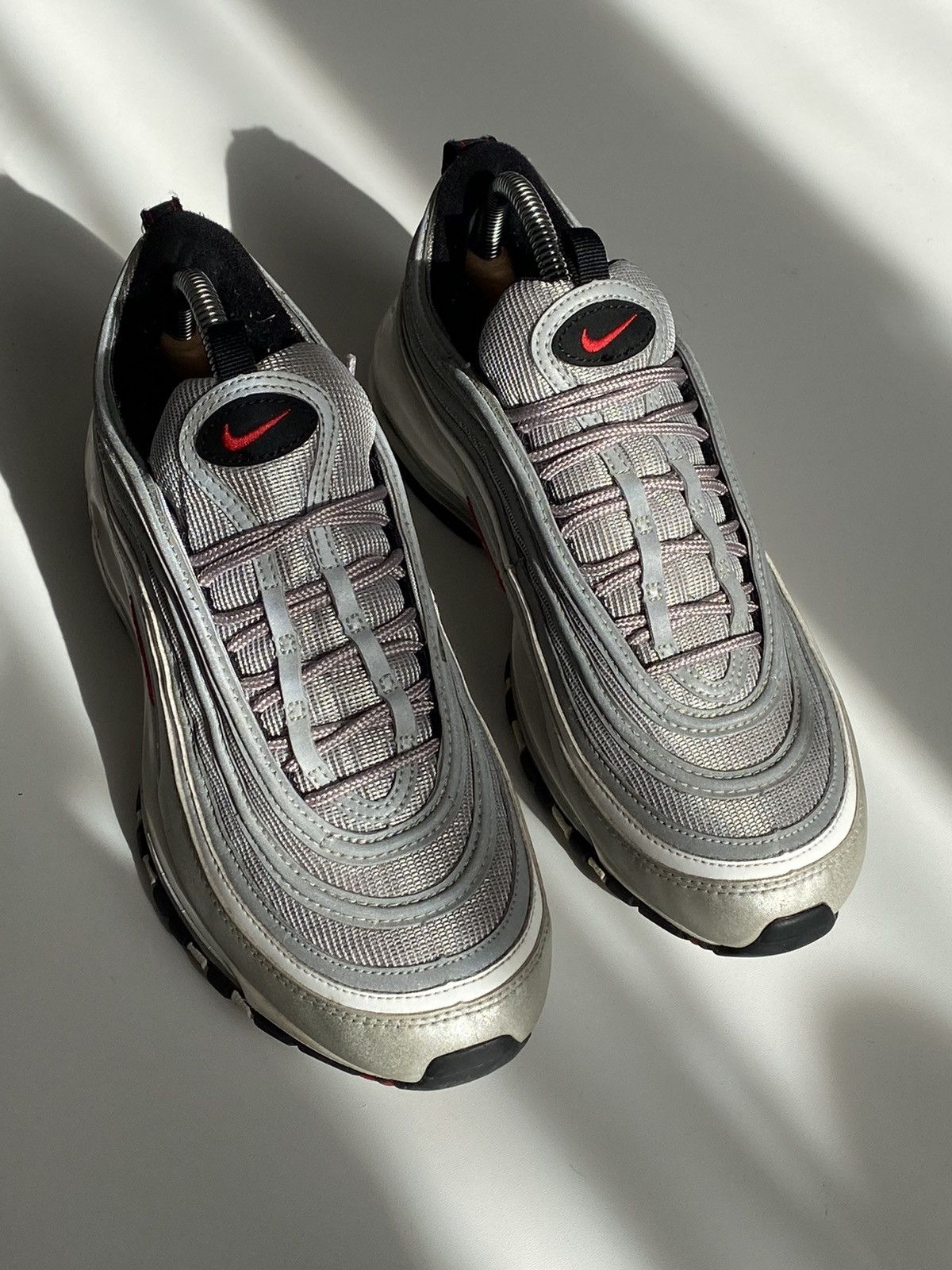 Nike Nike Air Max 97 Silver Bullet Size US 7.5 / EU 40-41 - 4 Thumbnail