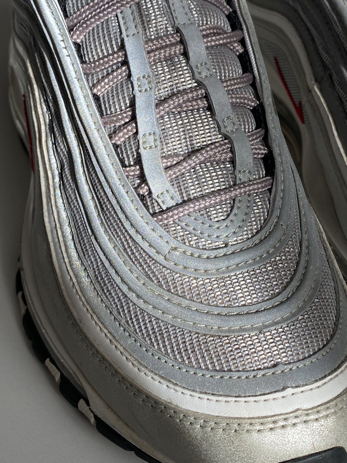 Nike Nike Air Max 97 Silver Bullet Size US 7.5 / EU 40-41 - 8 Thumbnail