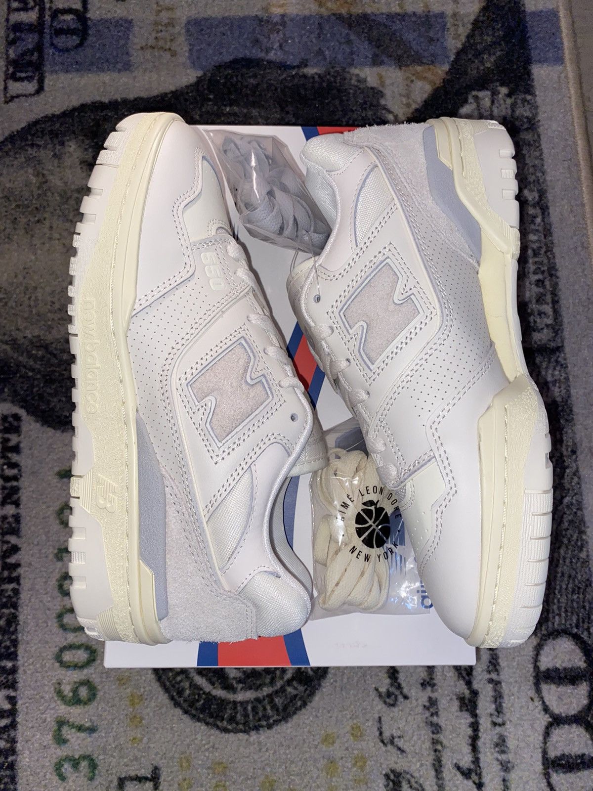 Aime Leon Dore × New Balance New Balance 550 Aime Leon Dore White Leather Size US 7 / EU 40 - 1 Thumbnail