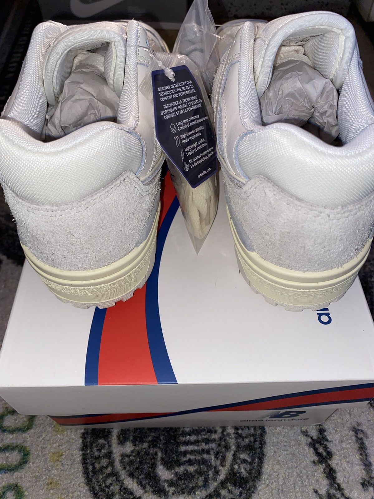 Aime Leon Dore × New Balance New Balance 550 Aime Leon Dore White Leather Size US 7 / EU 40 - 5 Thumbnail