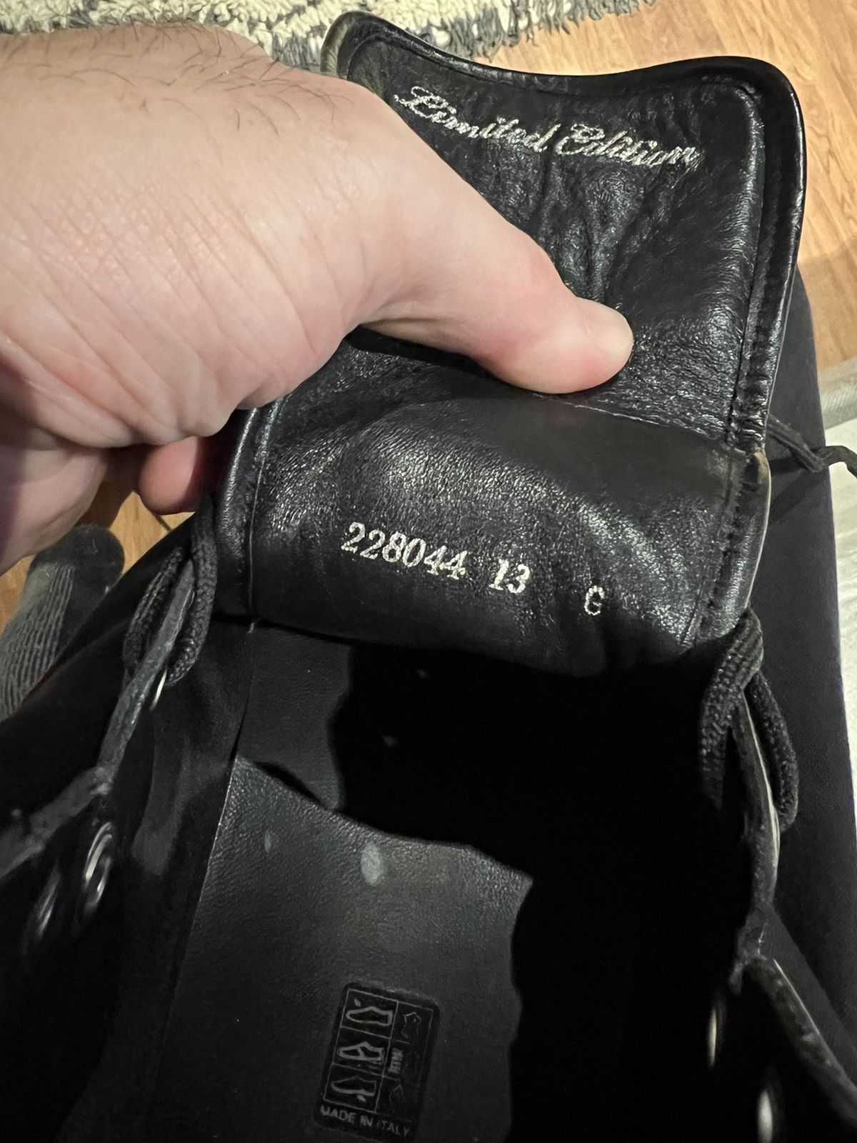 Gucci $1248 LIMITED 1/1000 "Platinum Edition” High Tops Size US 13 / EU 46 - 7 Thumbnail
