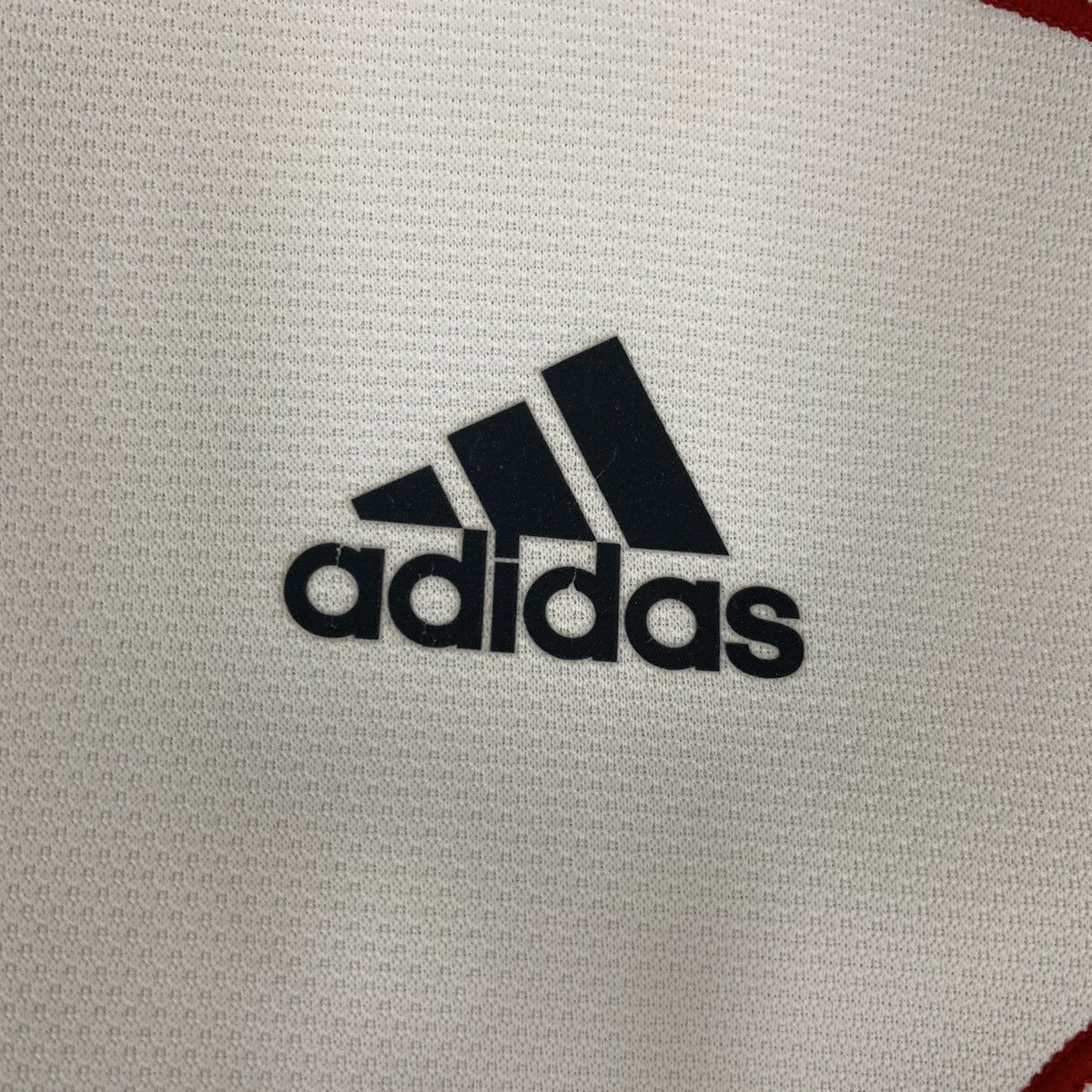 Adidas ADIDAS 3 Striped Breathable Soccer Football Jersey Tshirt Size US M / EU 48-50 / 2 - 7 Thumbnail