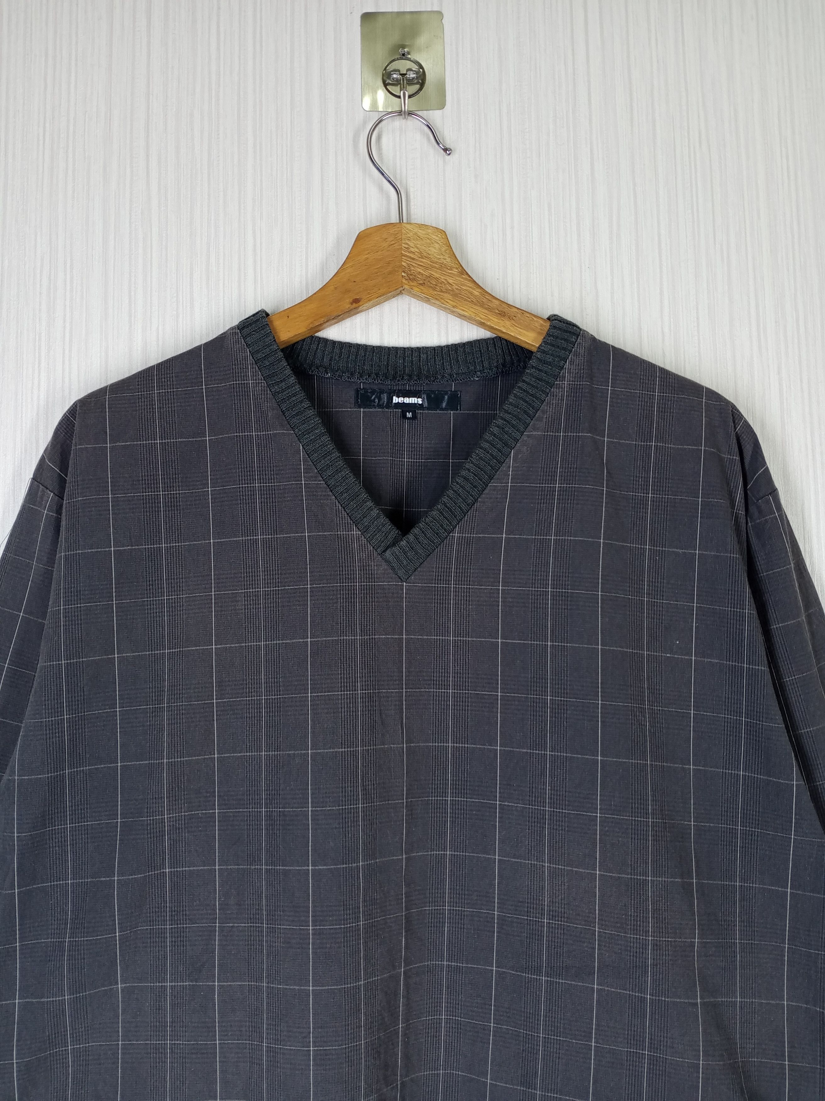 Beams Plus Rare Vintage Beams Pullover Jacket Size US M / EU 48-50 / 2 - 2 Thumbnail