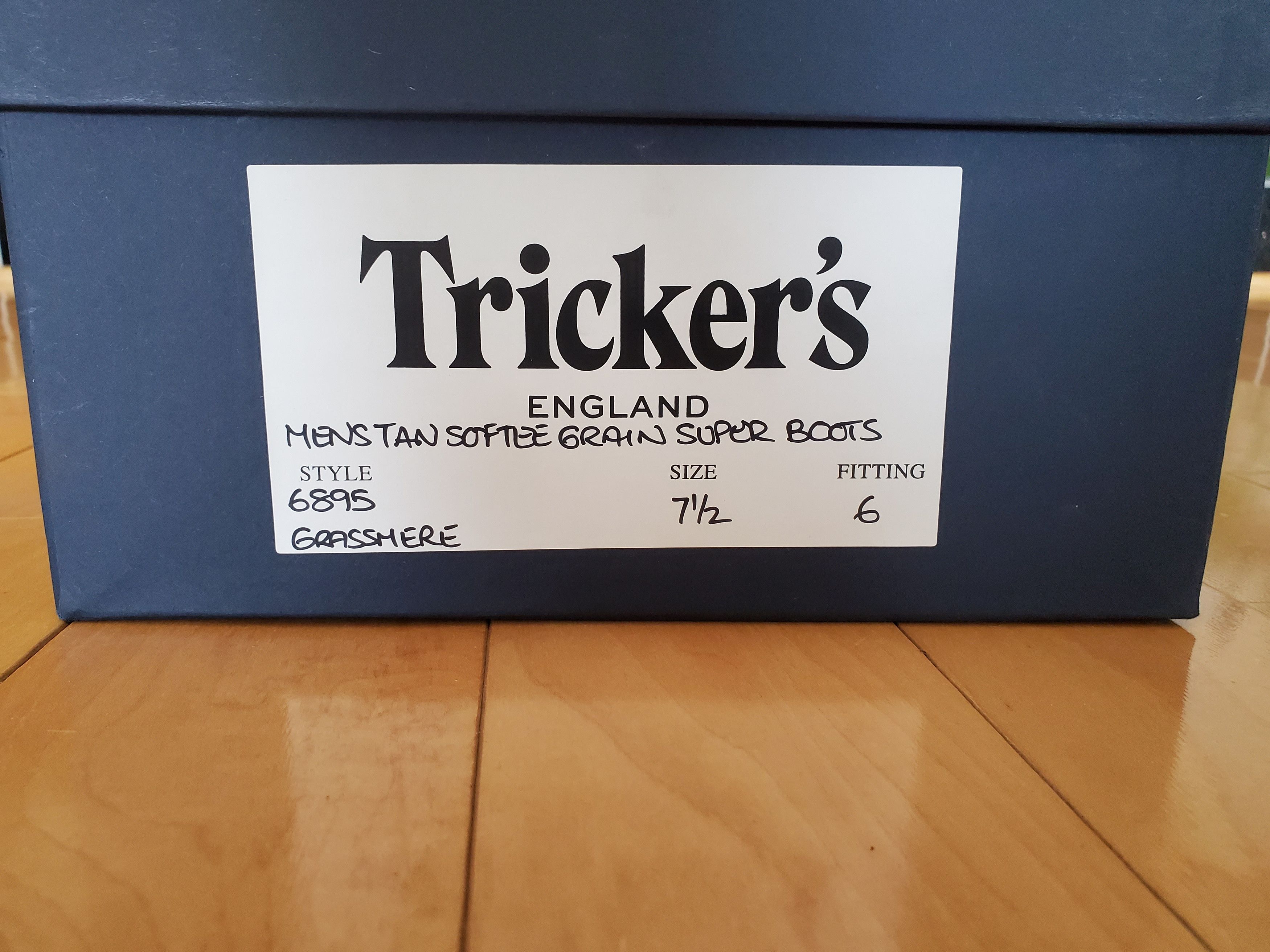 Trickers Grassmere Softee Grain Leather UK 7.5 Wide Commando Sole | Grailed