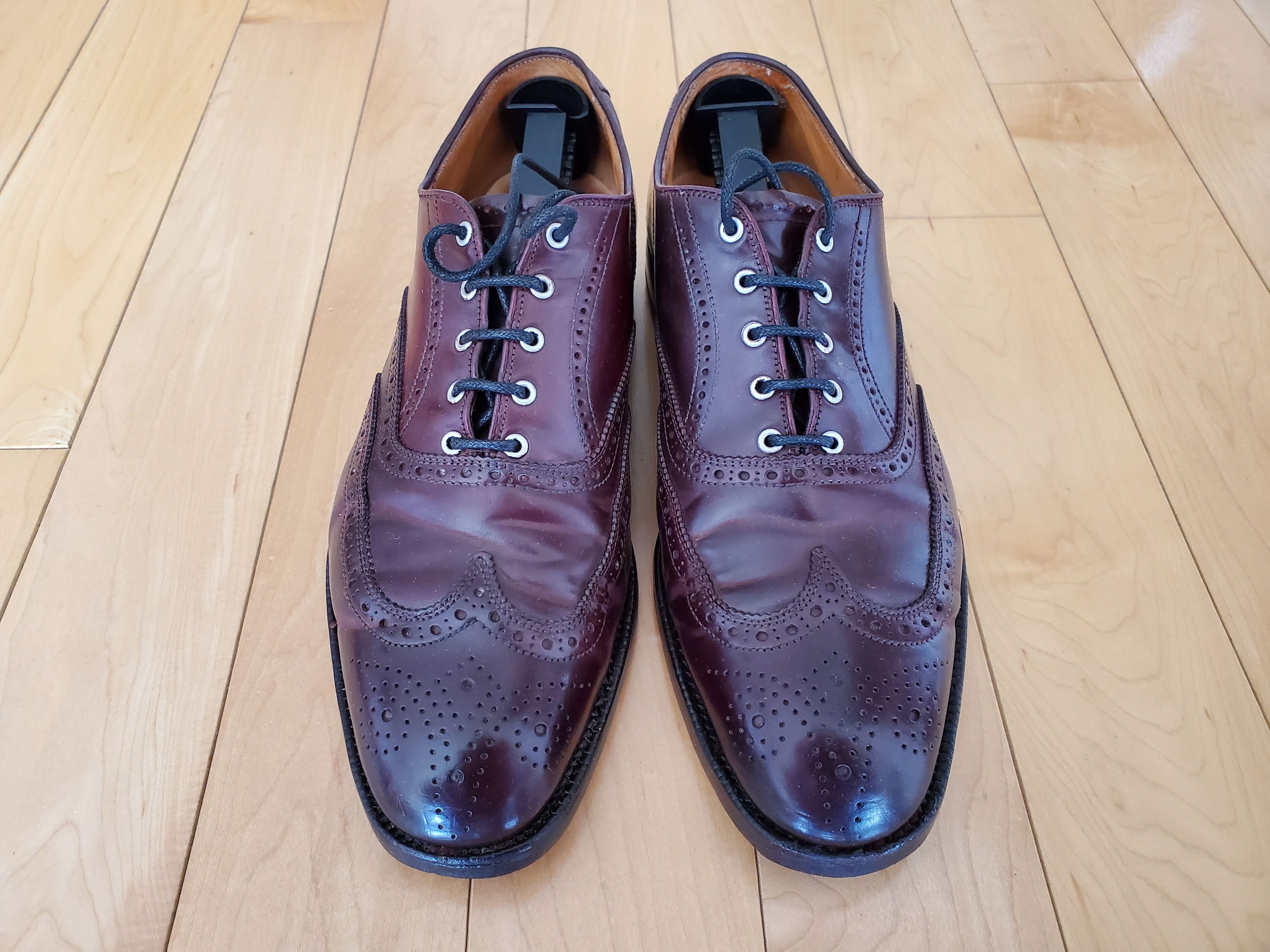 Alden x Brooks Brothers A764 Shell Cordovan Wingtip Balmoral | Grailed
