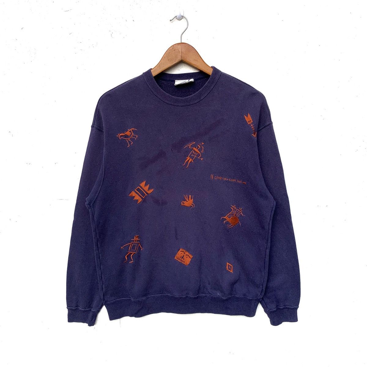 Hai Sporting Gear Embroidered Logo Crewneck Sweatshirt