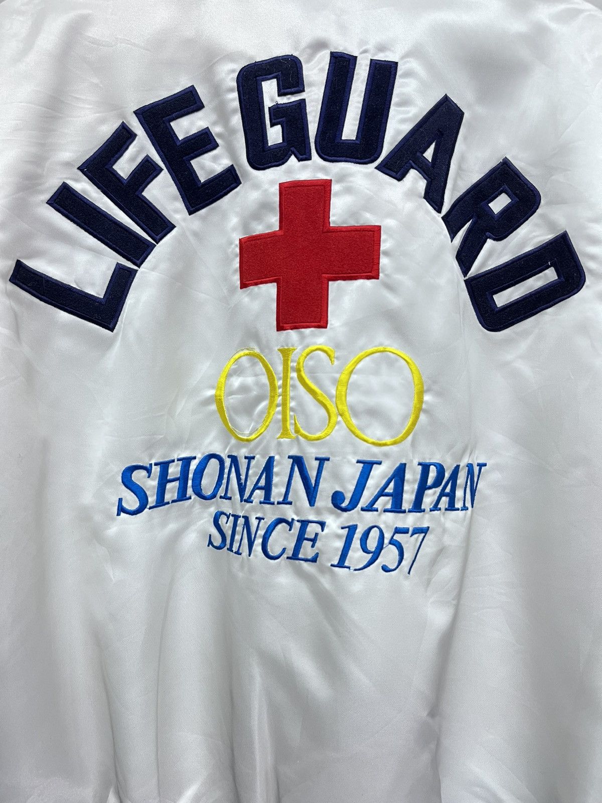 Life's a Beach × Mizuno × Vintage 🔥Vtg 90’s Oiso Shonan Japan Surf+Rescue LIFE GUARD Jacket Size US M / EU 48-50 / 2 - 3 Thumbnail