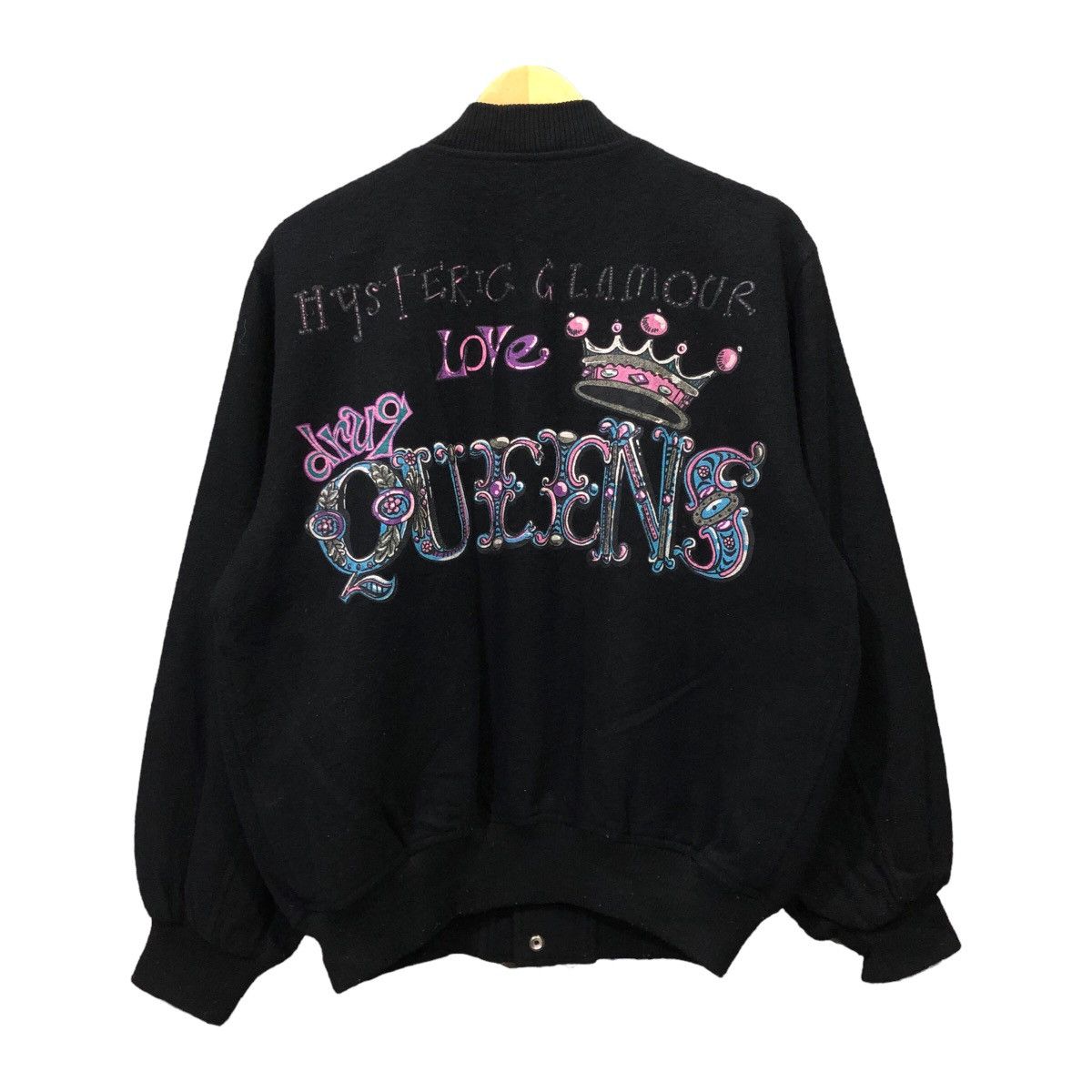 Hysteric Glamour Hysteric Glamour Love Drug Queens Varsity Wool Jacket Size US M / EU 48-50 / 2 - 1 Thumbnail