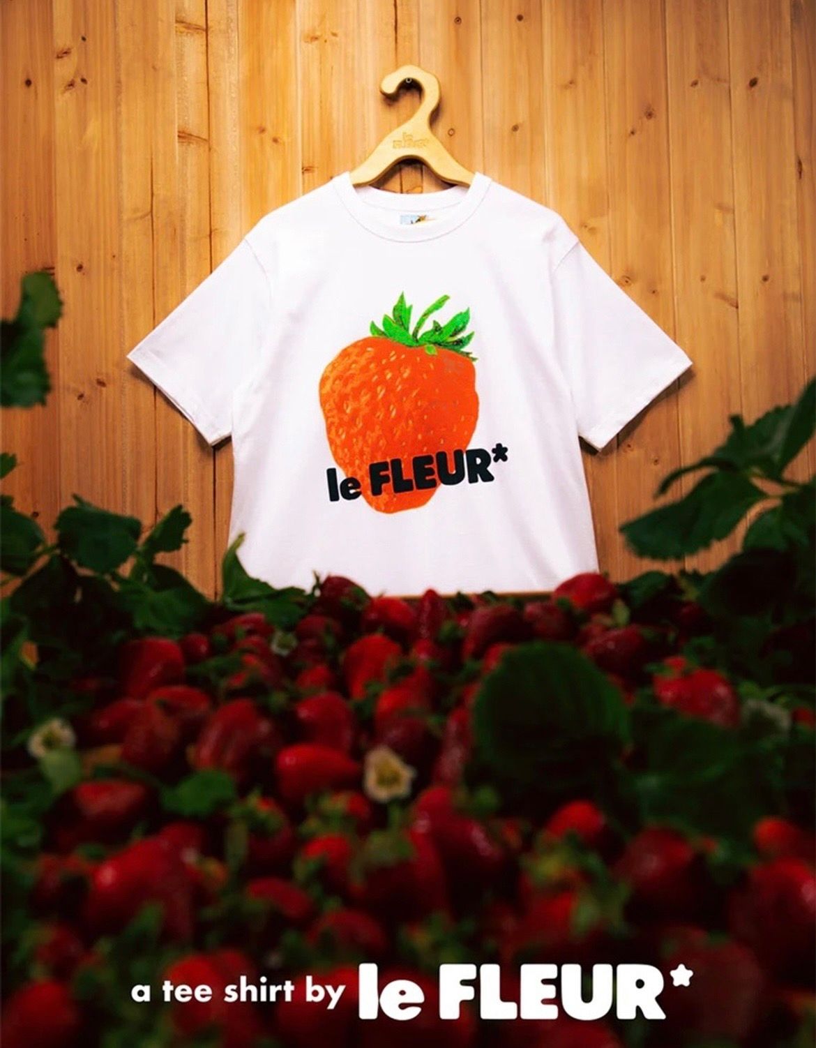 golf le fleur tee by strawberry 直販正本 Tシャツ/カットソー(半袖