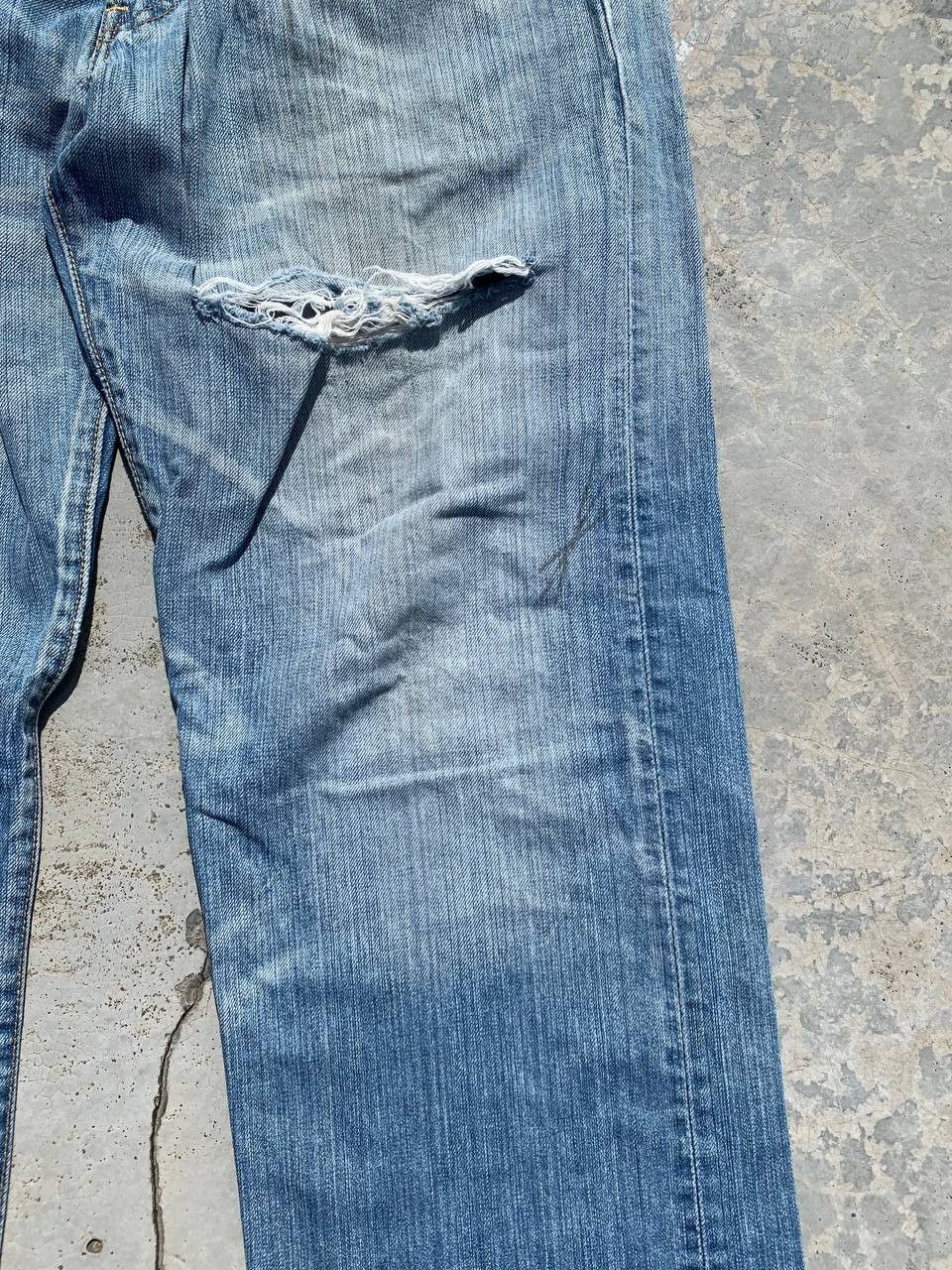 Levi's Vintage Levis 501 Japan Washed Distressed Denim Jeans Size US 34 / EU 50 - 5 Thumbnail