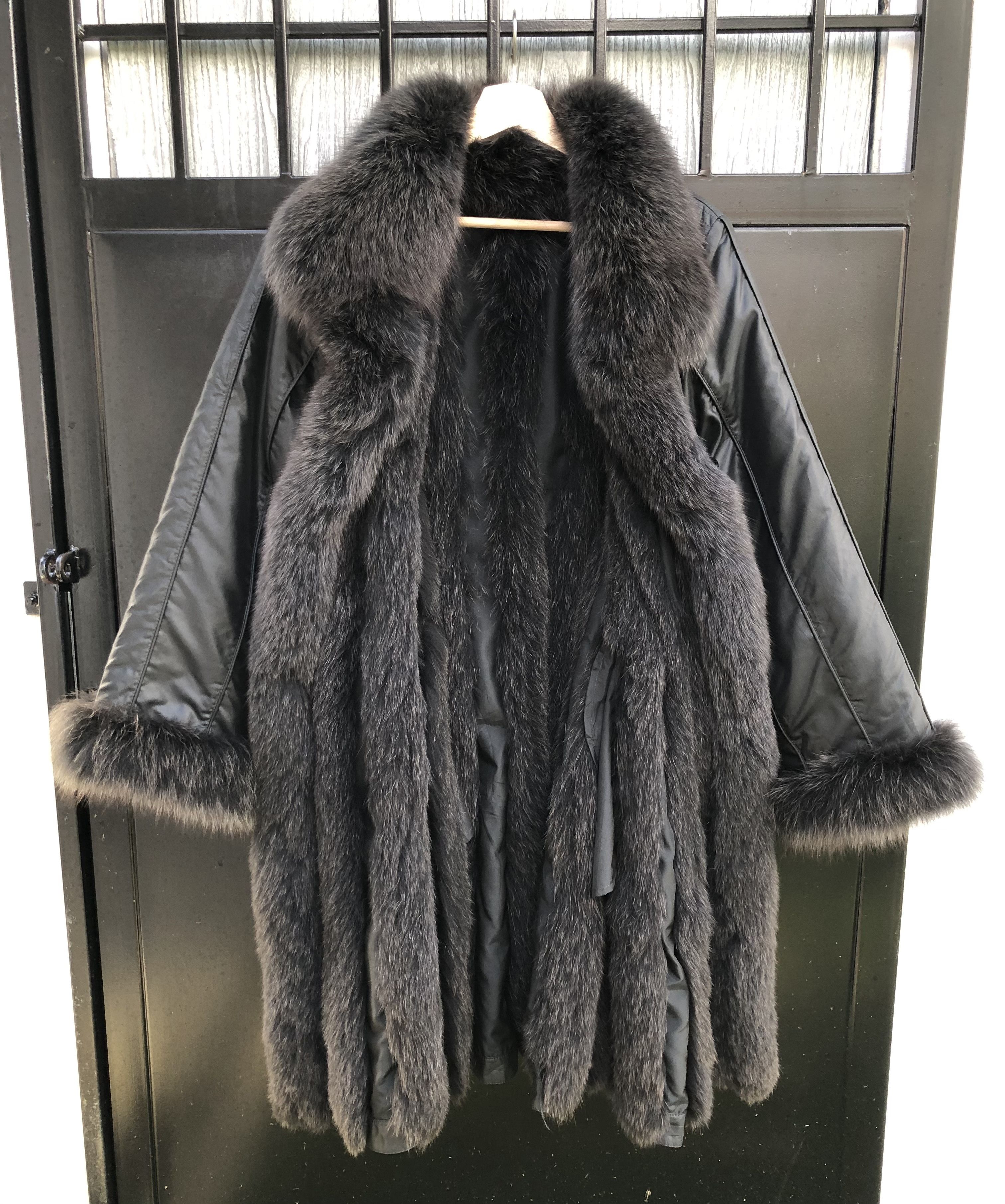 Japanese Brand GORGEOUS🔥VINTAGE SAGA FAUX FUR POLYESTER LIGHT COAT Size M / US 6-8 / IT 42-44 - 1 Thumbnail