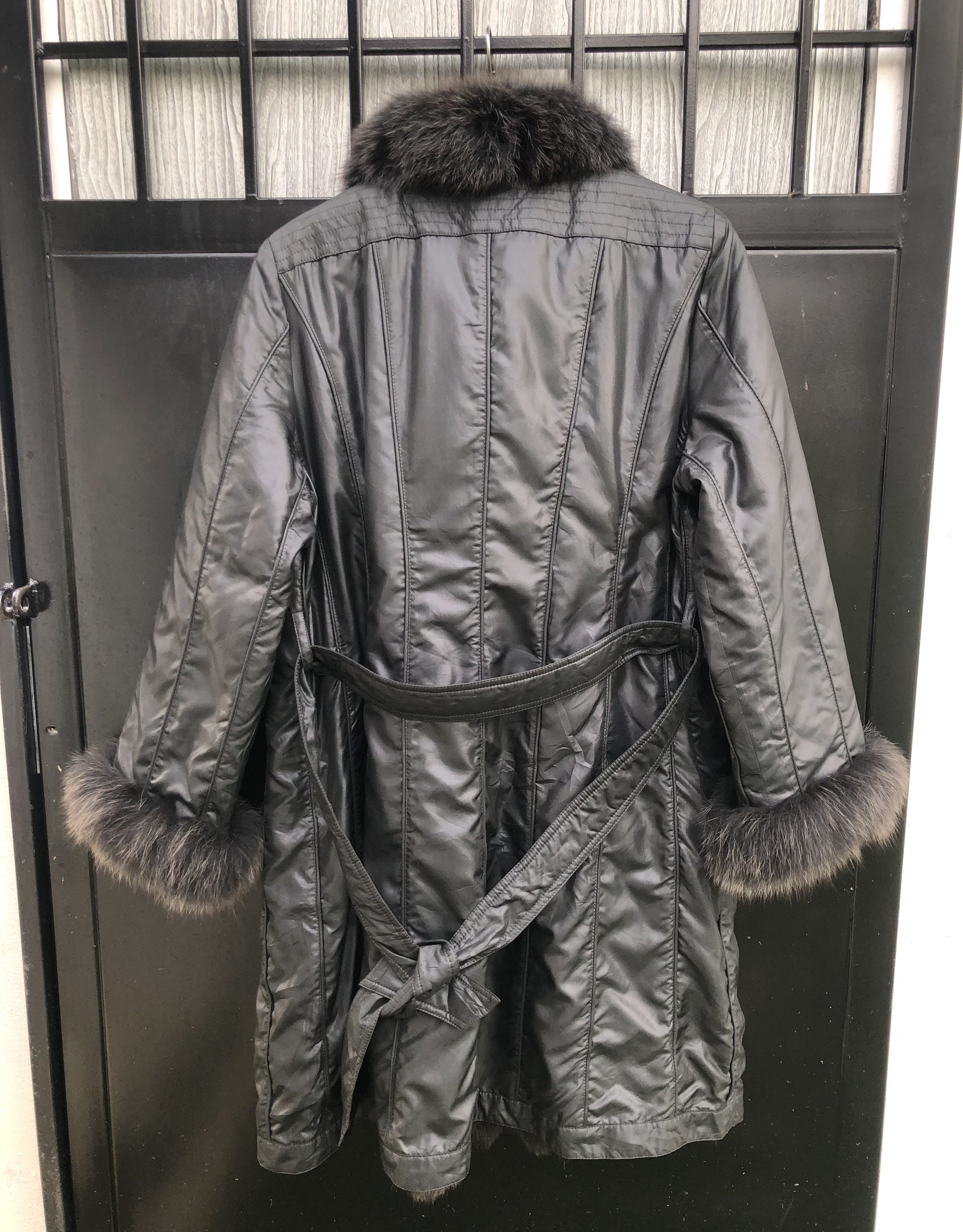 Japanese Brand GORGEOUS🔥VINTAGE SAGA FAUX FUR POLYESTER LIGHT COAT Size M / US 6-8 / IT 42-44 - 3 Thumbnail