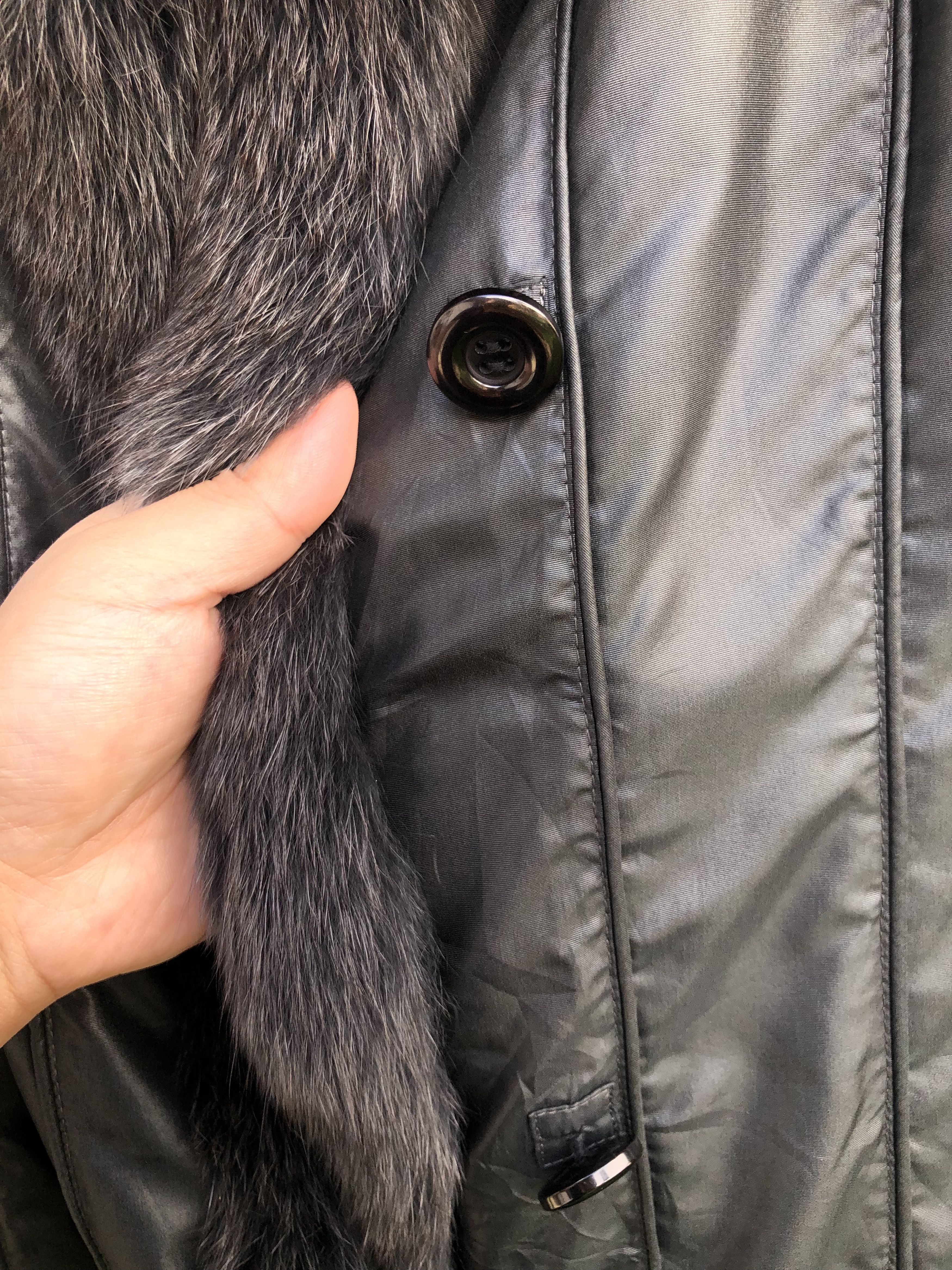 Japanese Brand GORGEOUS🔥VINTAGE SAGA FAUX FUR POLYESTER LIGHT COAT Size M / US 6-8 / IT 42-44 - 6 Thumbnail