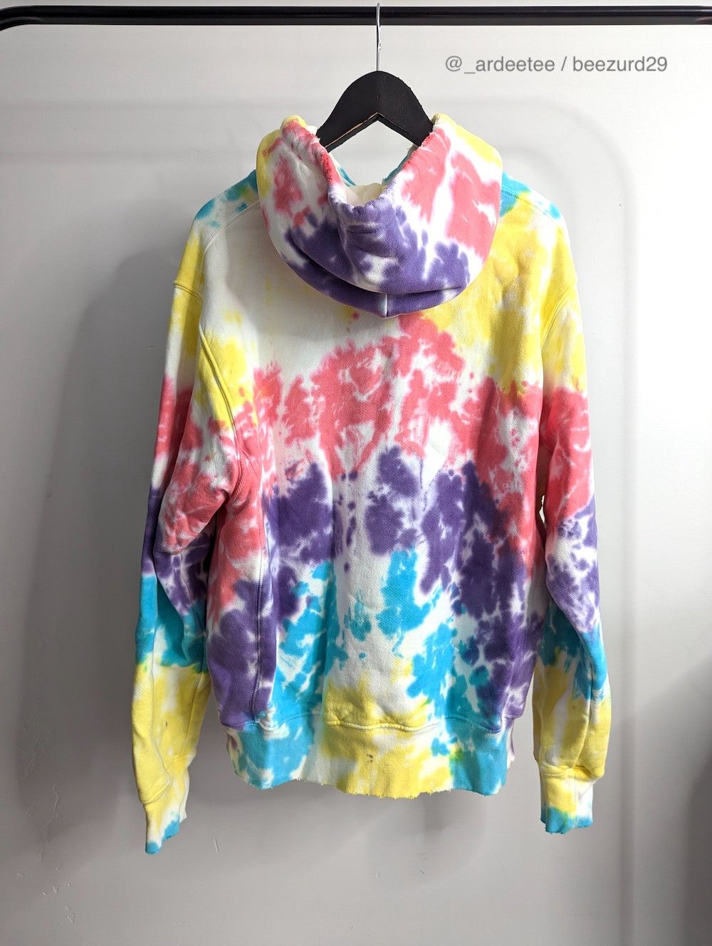 Gallery Dept. *NEW* TIE DYE DISTRESSED PEACE HOODIE M Size US M / EU 48-50 / 2 - 7 Thumbnail