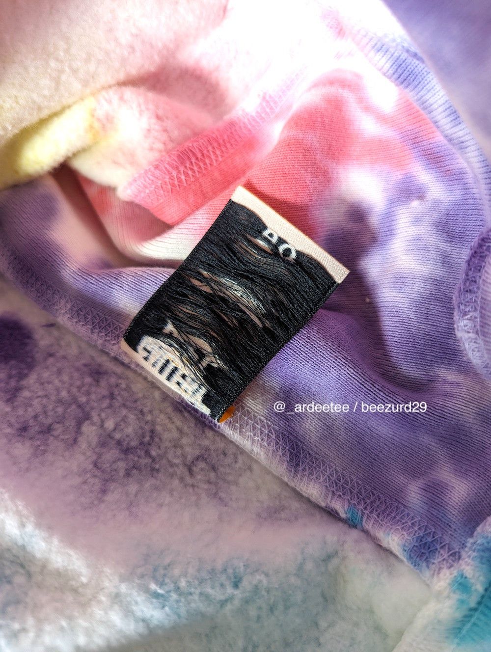 Gallery Dept. *NEW* TIE DYE DISTRESSED PEACE HOODIE M Size US M / EU 48-50 / 2 - 10 Thumbnail