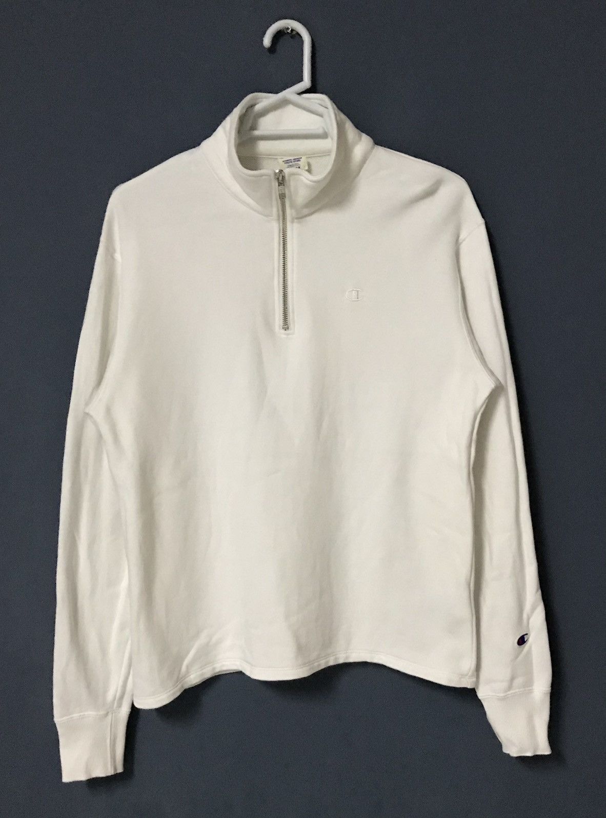 Champion Vintage Champion Half Zipped Sweater Size US L / EU 52-54 / 3 - 1 Thumbnail