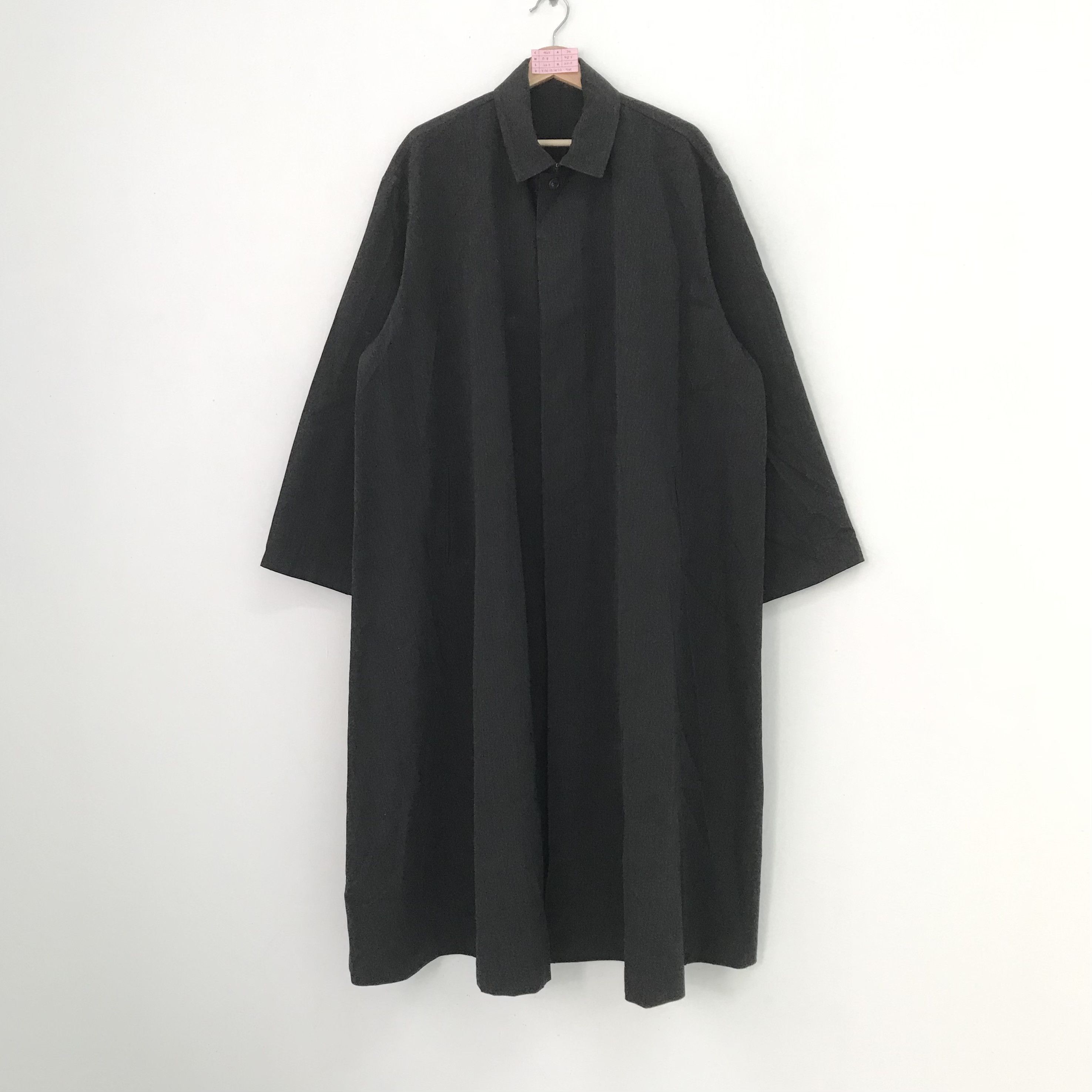 image of Archival Clothing x Yohji Yamamoto Vintage Y's For Men Yohji Yamamoto Trench Long Coat Fashion in B