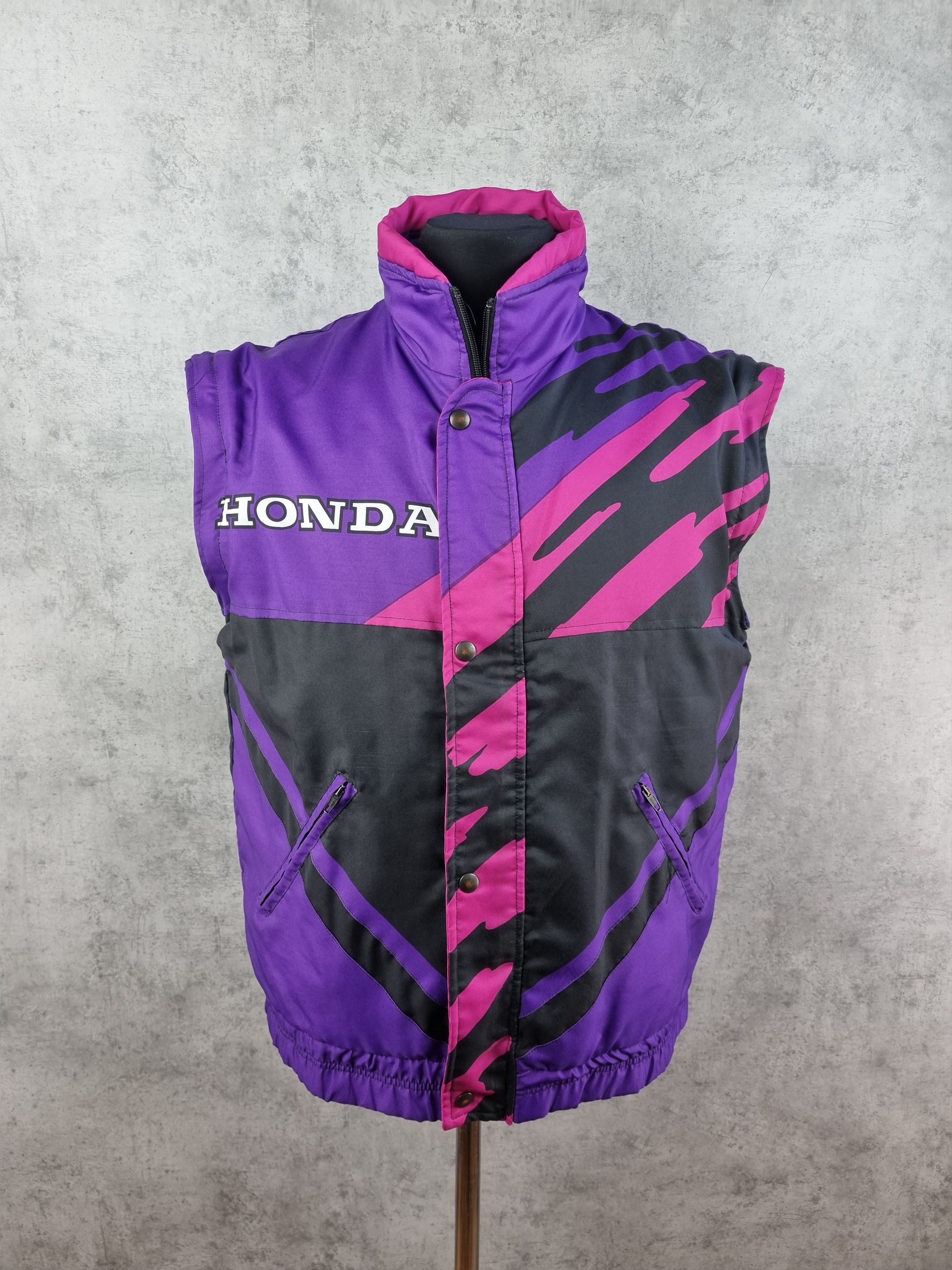Honda × Sports Specialties 90s Honda Vest/Jacket Attractive Design Big Logo Puffer Size US M / EU 48-50 / 2 - 7 Thumbnail