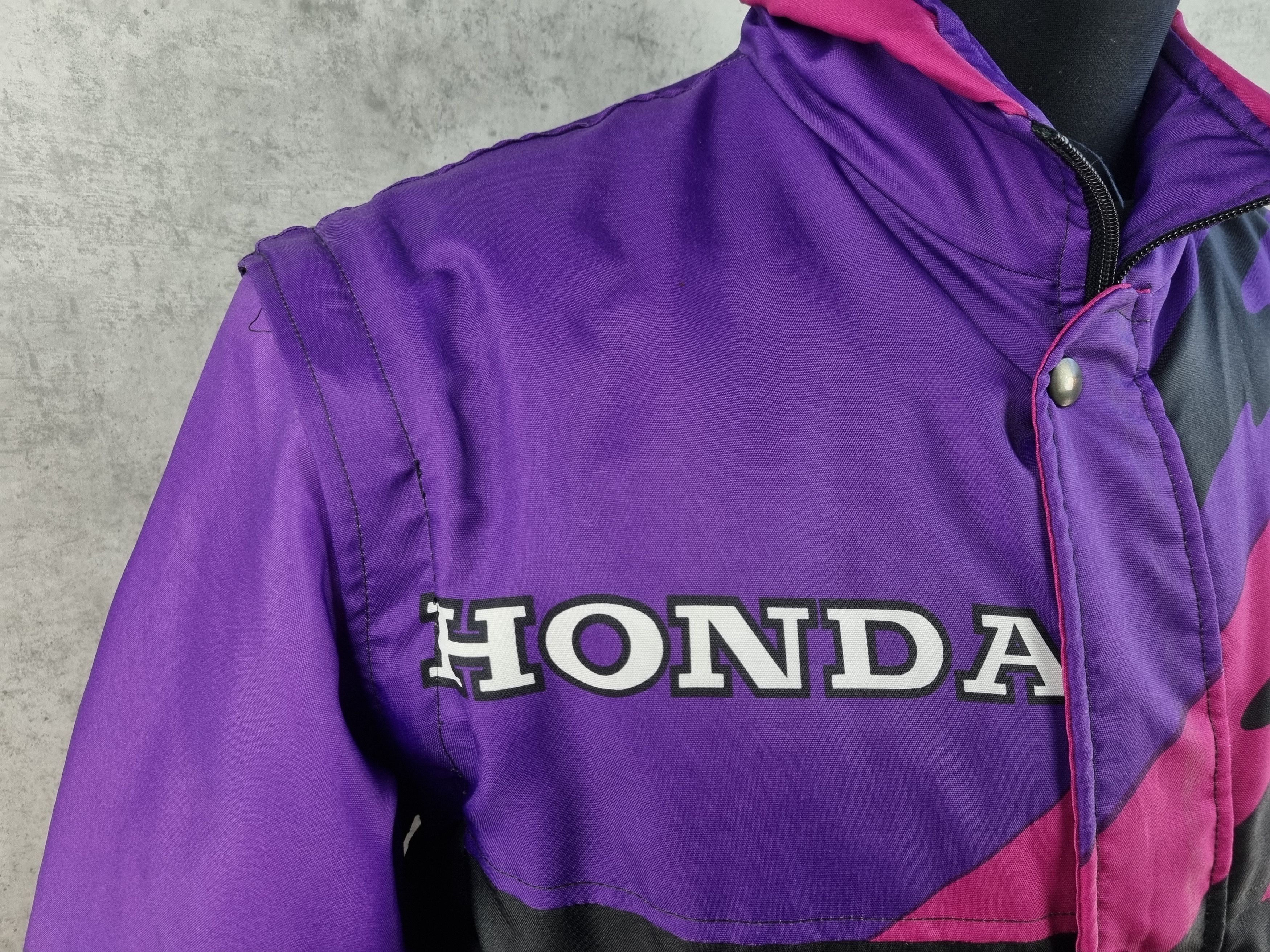 Honda × Sports Specialties 90s Honda Vest/Jacket Attractive Design Big Logo Puffer Size US M / EU 48-50 / 2 - 9 Thumbnail