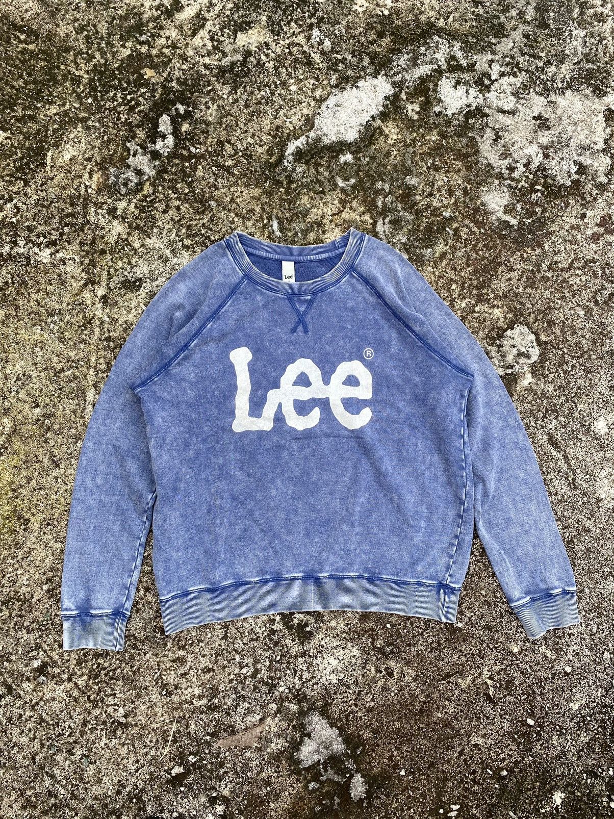 Lee Lee Acid Wash Sweatshirt Size US M / EU 48-50 / 2 - 1 Thumbnail