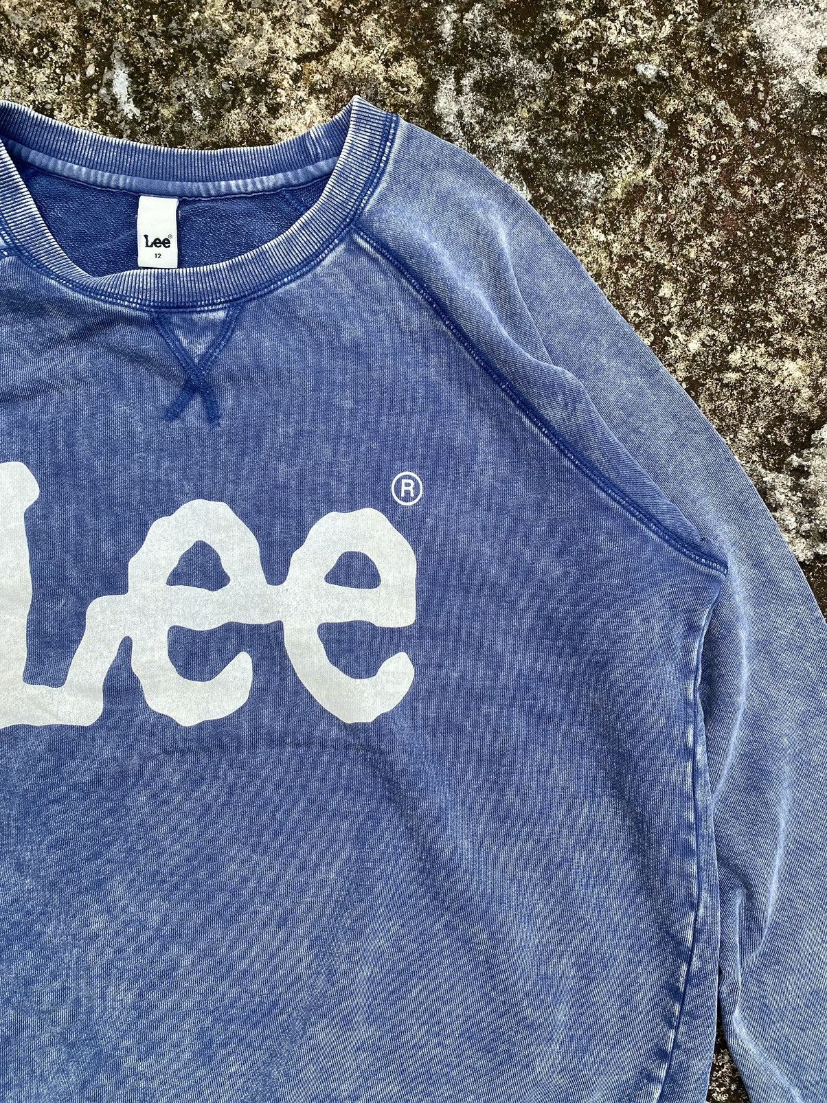 Lee Lee Acid Wash Sweatshirt Size US M / EU 48-50 / 2 - 6 Thumbnail