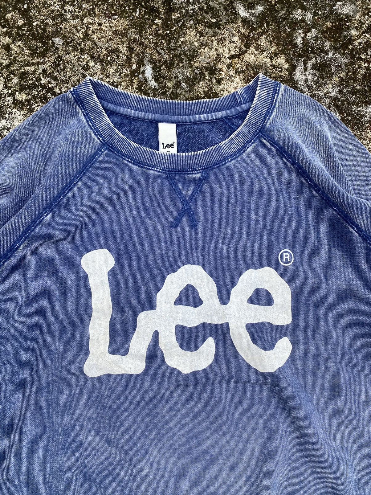 Lee Lee Acid Wash Sweatshirt Size US M / EU 48-50 / 2 - 2 Thumbnail