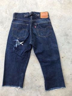 Rare Levis 201 Buckle Back, Men's Fashion, Bottoms, Jeans on Carousell