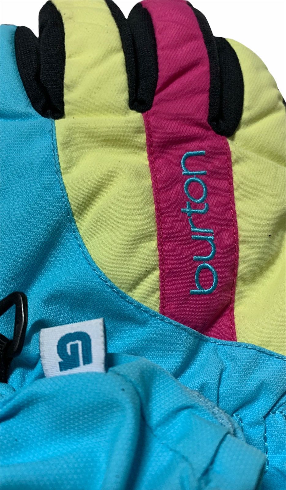 Burton BURTON SNOW SKI GLOVES OUTDOORS EMBROIDERY LOGO SIZE S Size ONE SIZE - 7 Thumbnail