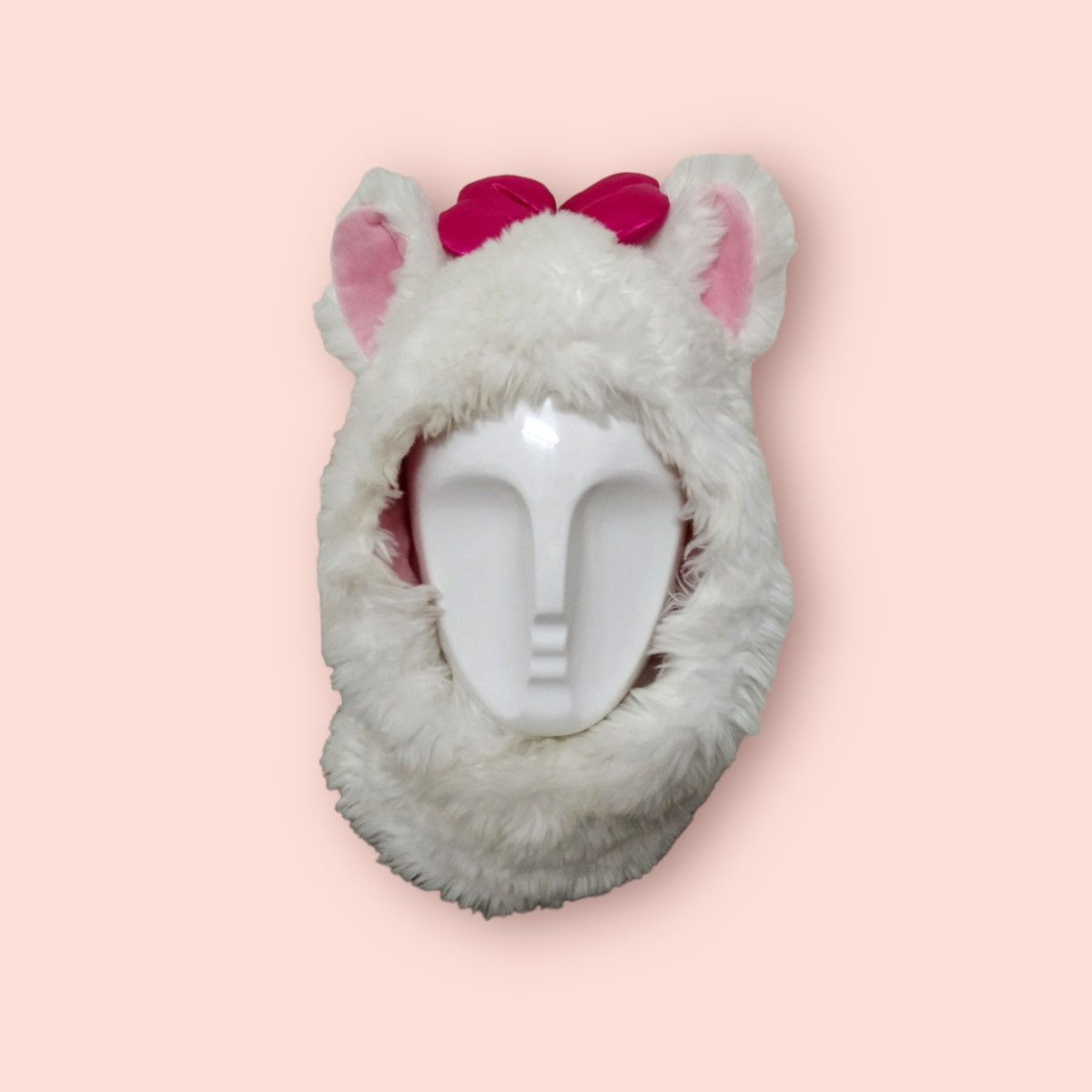Disney × Japanese Brand FAUX FUR DISNEY CHARACTER HAT SCARFT Size ONE SIZE - 6 Thumbnail