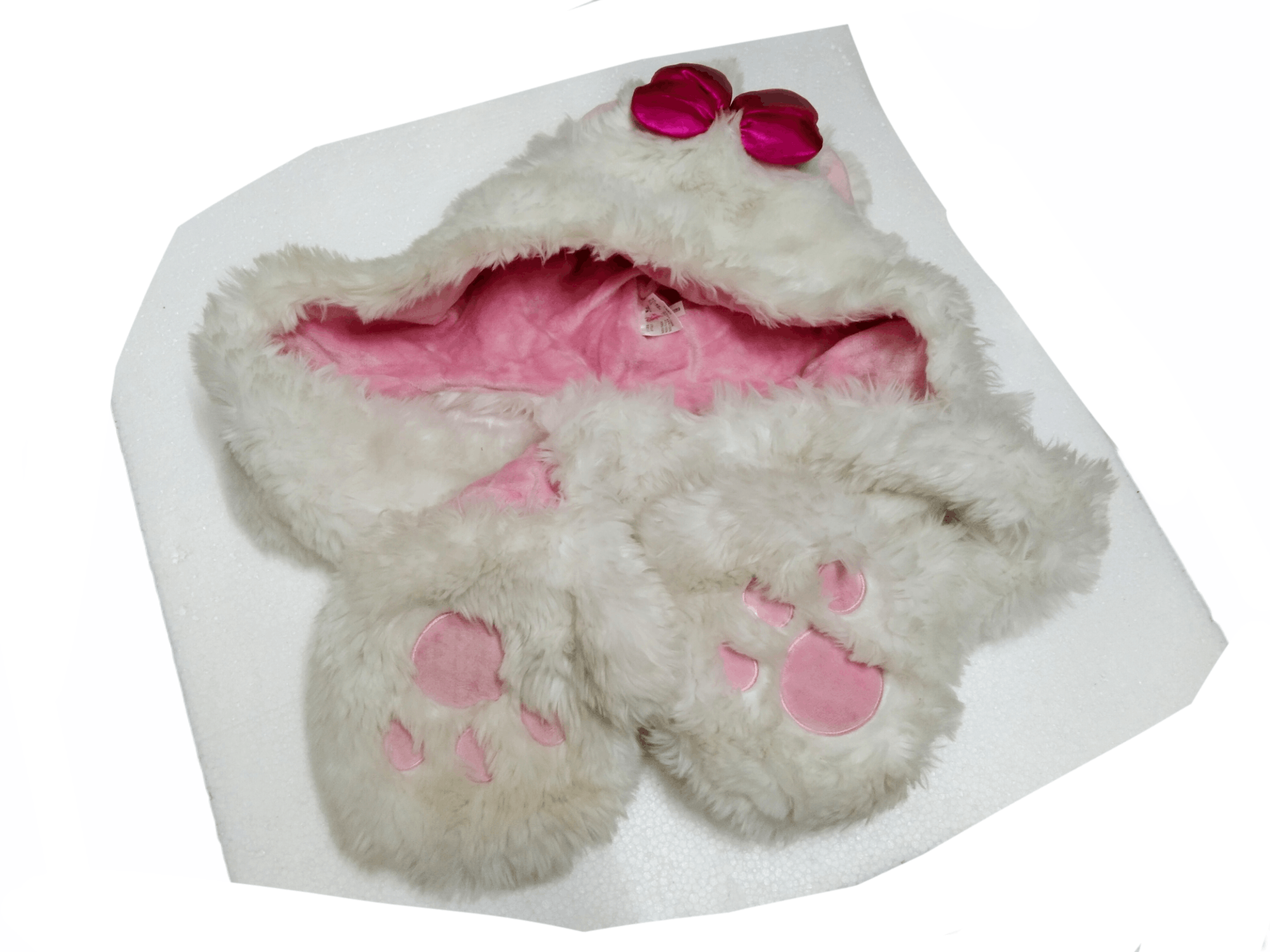 Disney × Japanese Brand FAUX FUR DISNEY CHARACTER HAT SCARFT Size ONE SIZE - 21 Thumbnail