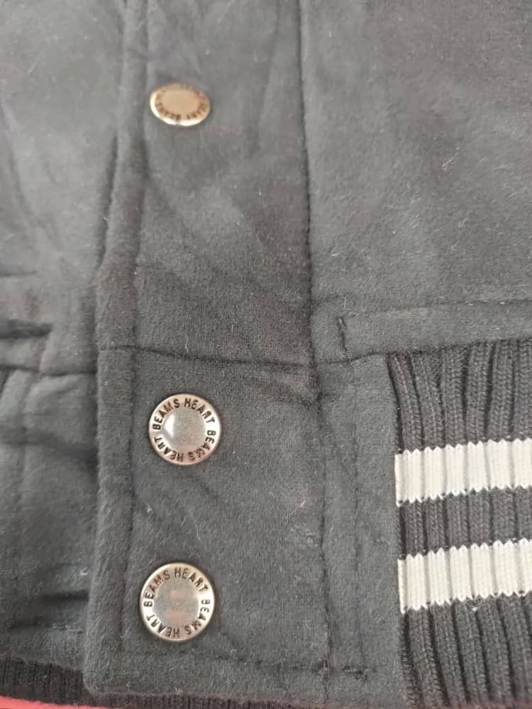 Beams Plus ❎ Beams Hoodie Varsity Jacket Size US M / EU 48-50 / 2 - 2 Thumbnail