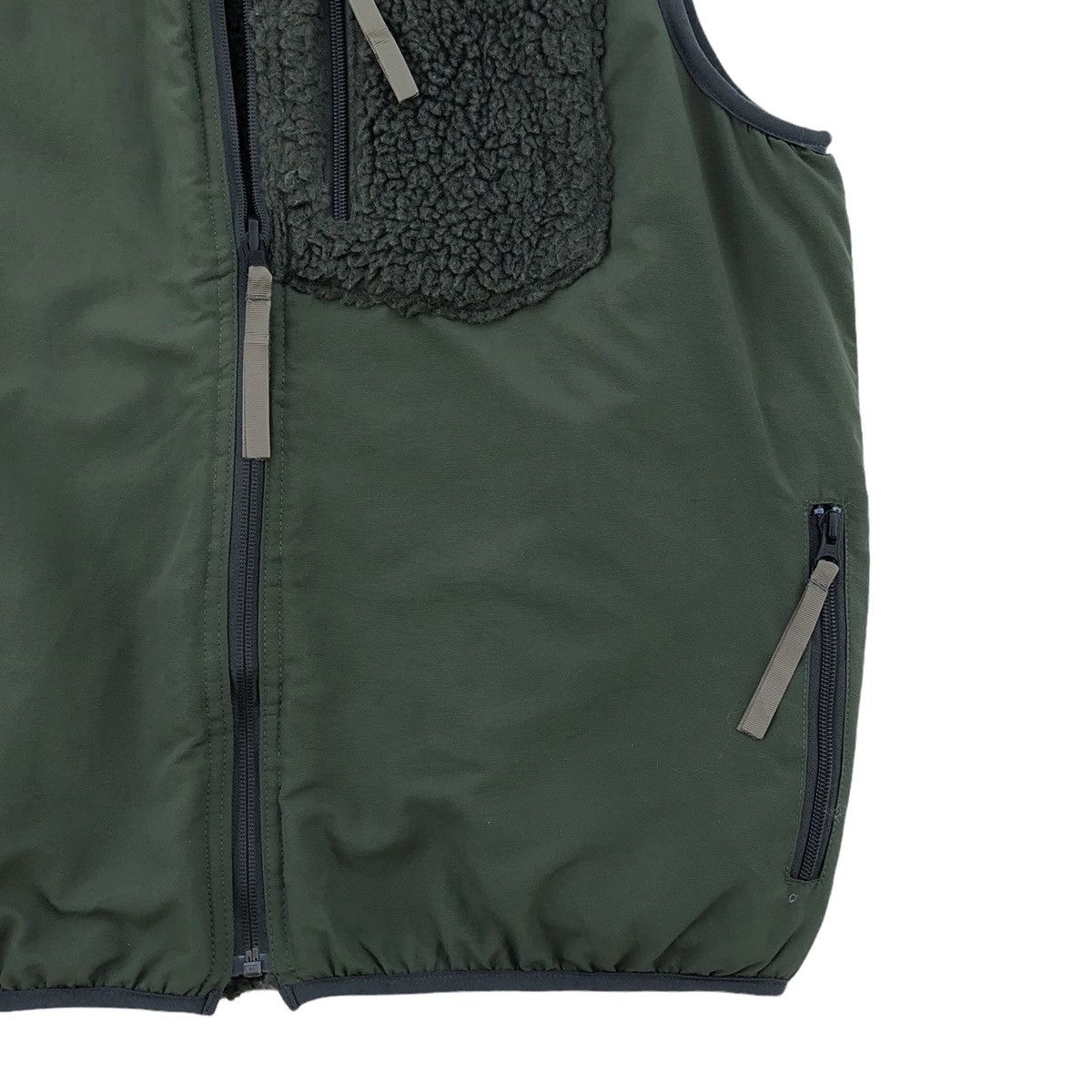 Japanese Brand Houston Reversible Fleece Military Vest Jacket Size US L / EU 52-54 / 3 - 4 Thumbnail