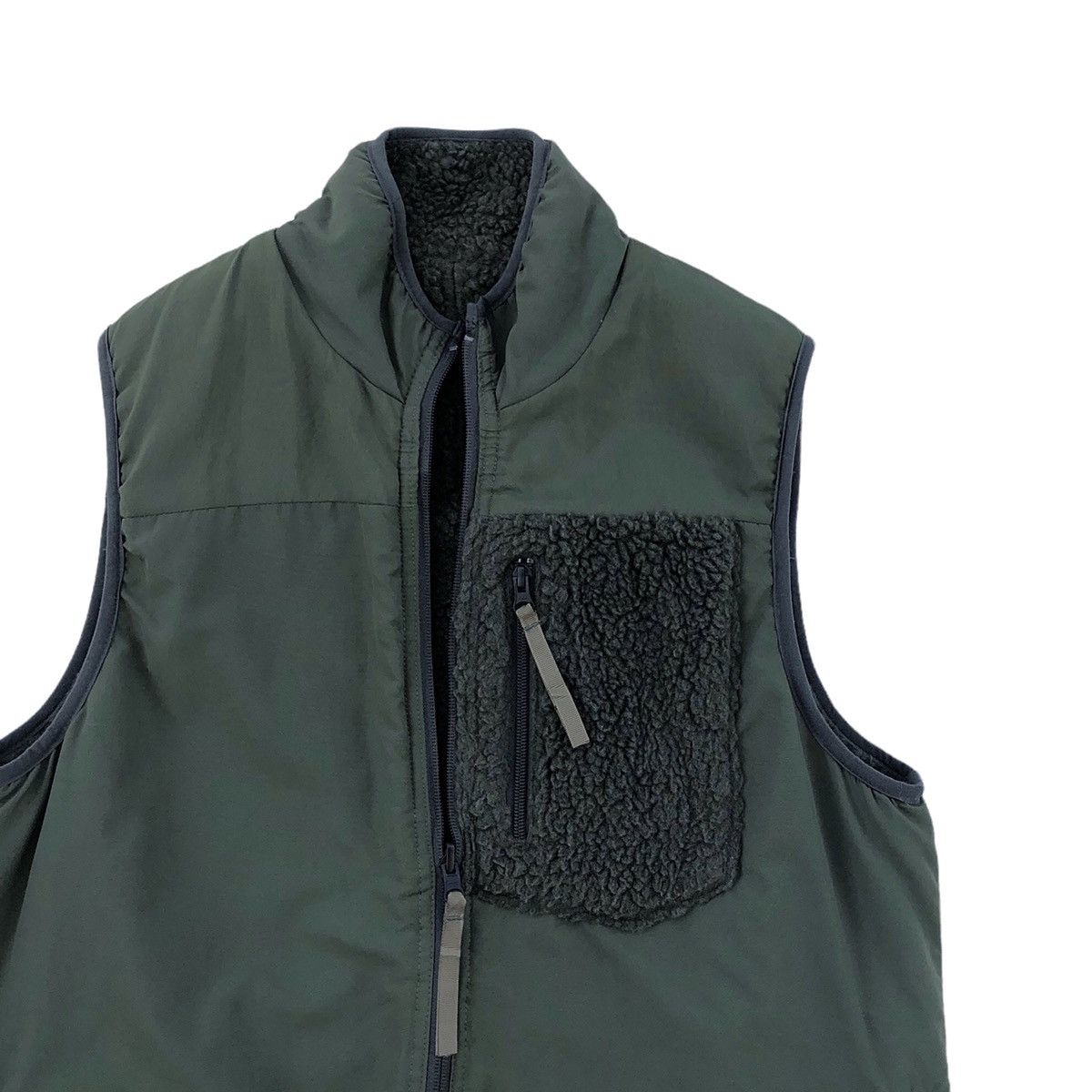 Japanese Brand Houston Reversible Fleece Military Vest Jacket Size US L / EU 52-54 / 3 - 3 Thumbnail