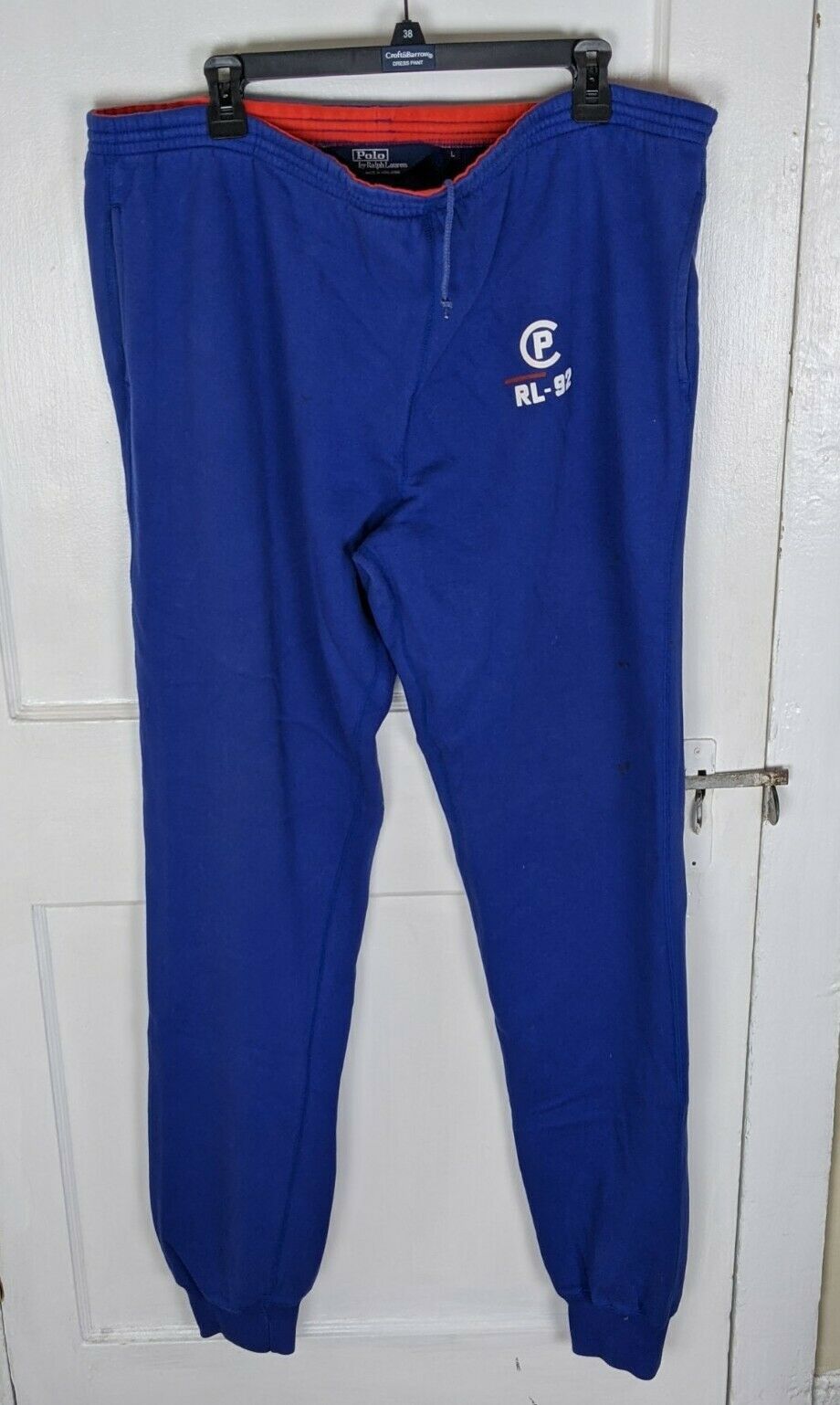 image of Vintage Polo Ralph Laurent Cp92 Jogger Sweatpants Large, Men's (Size 36)
