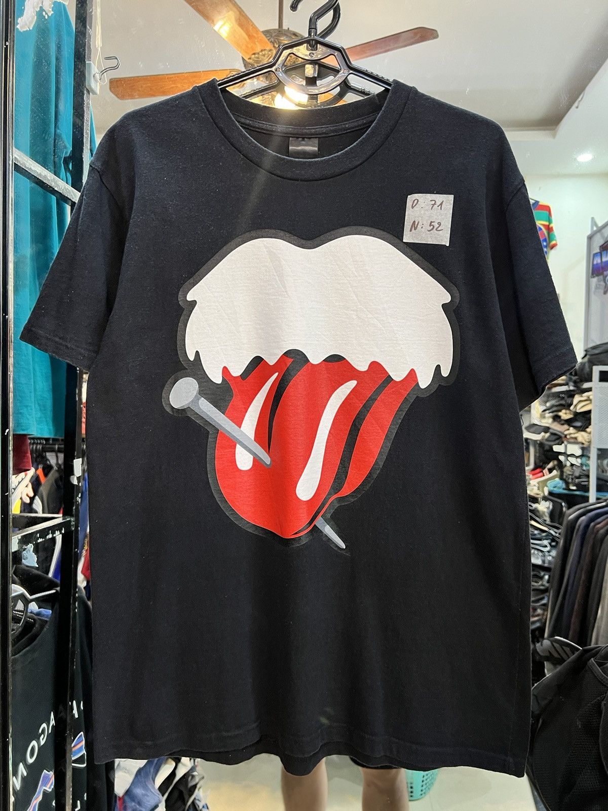 トップス 2003s archive Number nine rolling STONES Rolling Stone x Number Nine tshirt