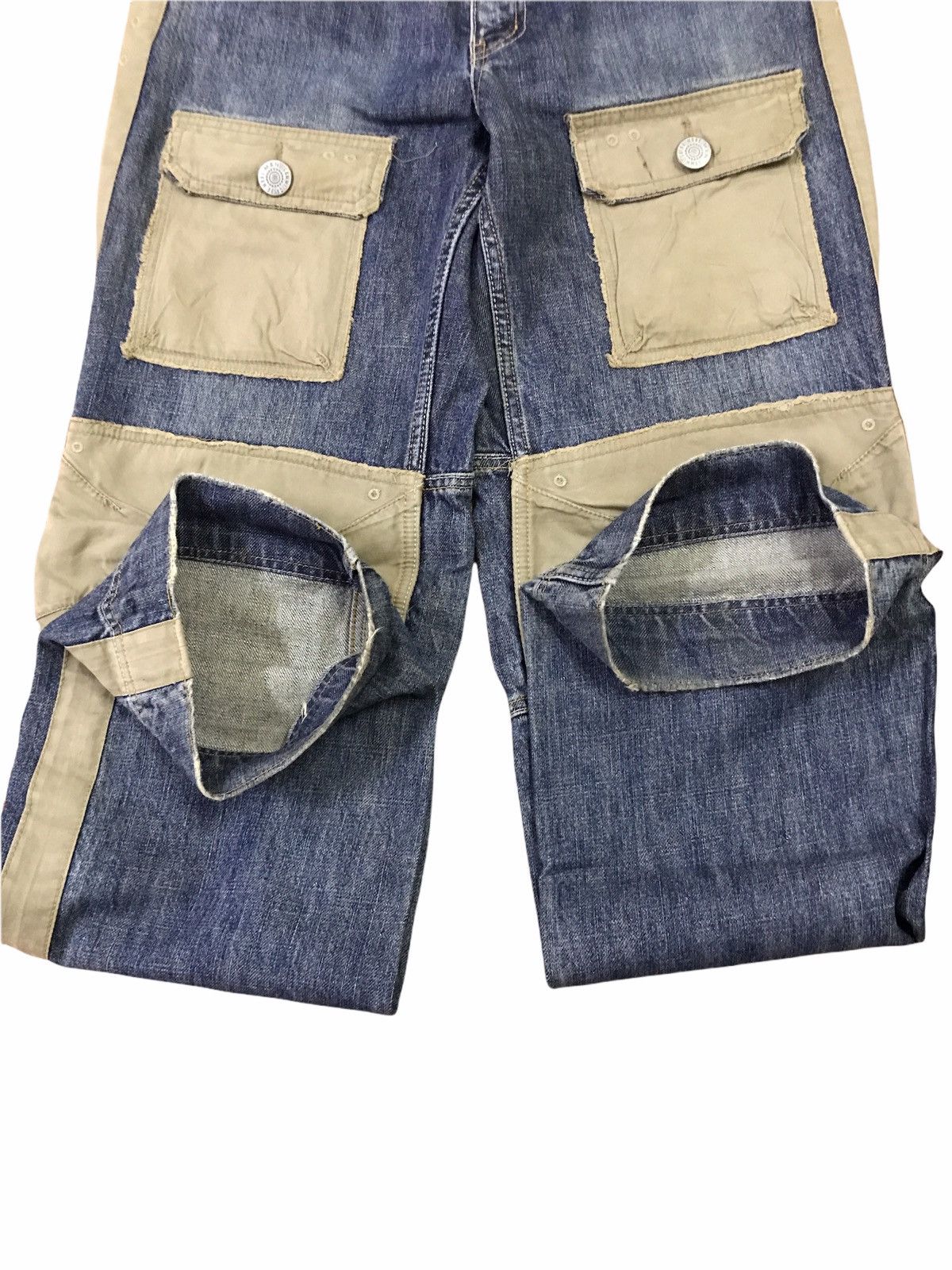 Number (N)ine × Undercover Japanese Brand Comme Ca Du Mode Hybrid Denim Kapital Stye Size US 30 / EU 46 - 5 Thumbnail